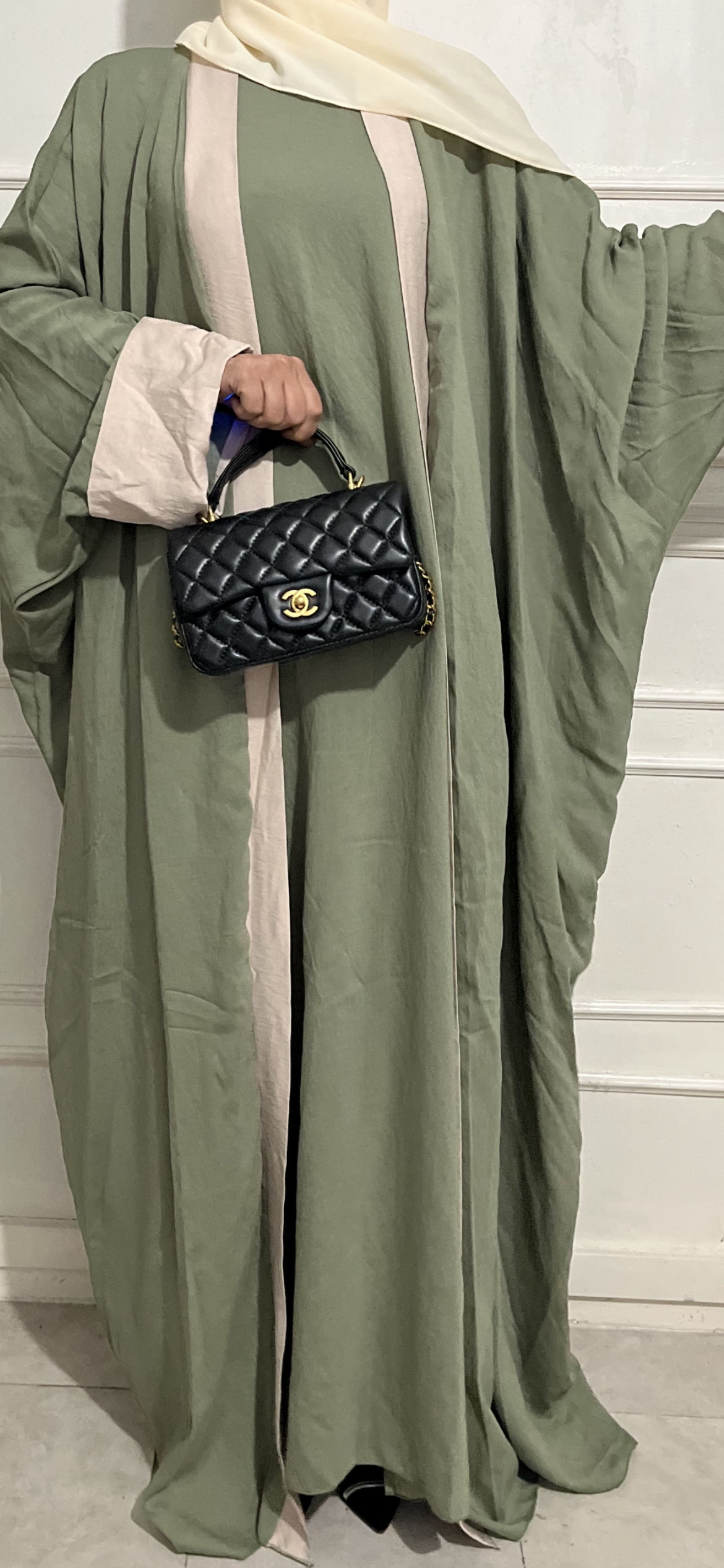 JORDANIAN PASTEL ABAYA (linen)