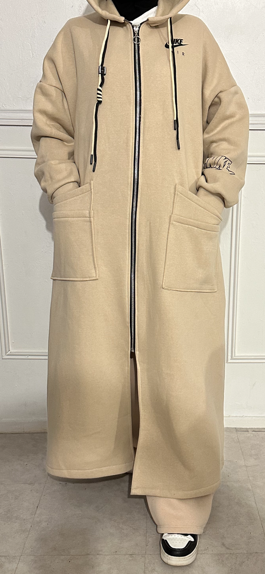 MANTEAU CONFY MAXI BEIGE