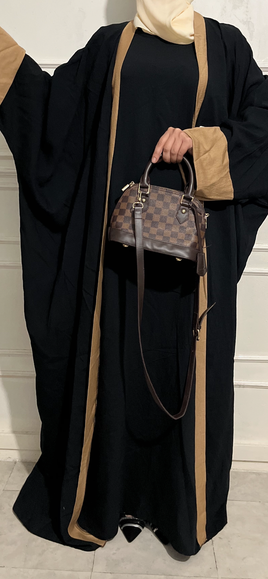 ABAYA JORADANIAN BLACK (linen)