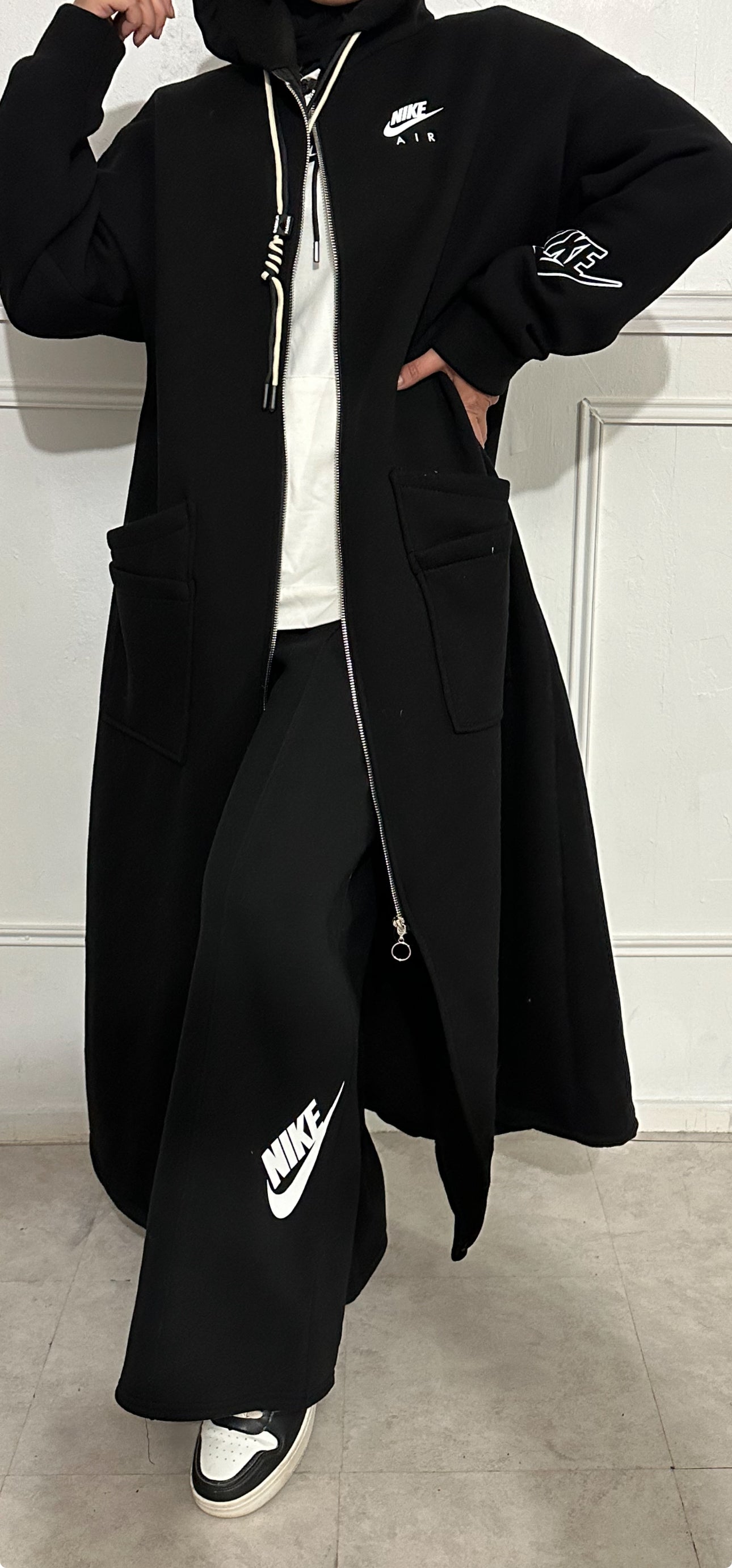 MANTEAU CONFY MAXI BLACK