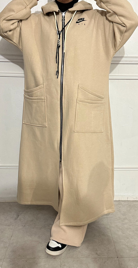 MANTEAU CONFY MAXI BEIGE