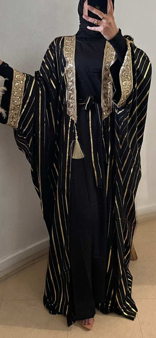 CAFTAN SARI BLACK