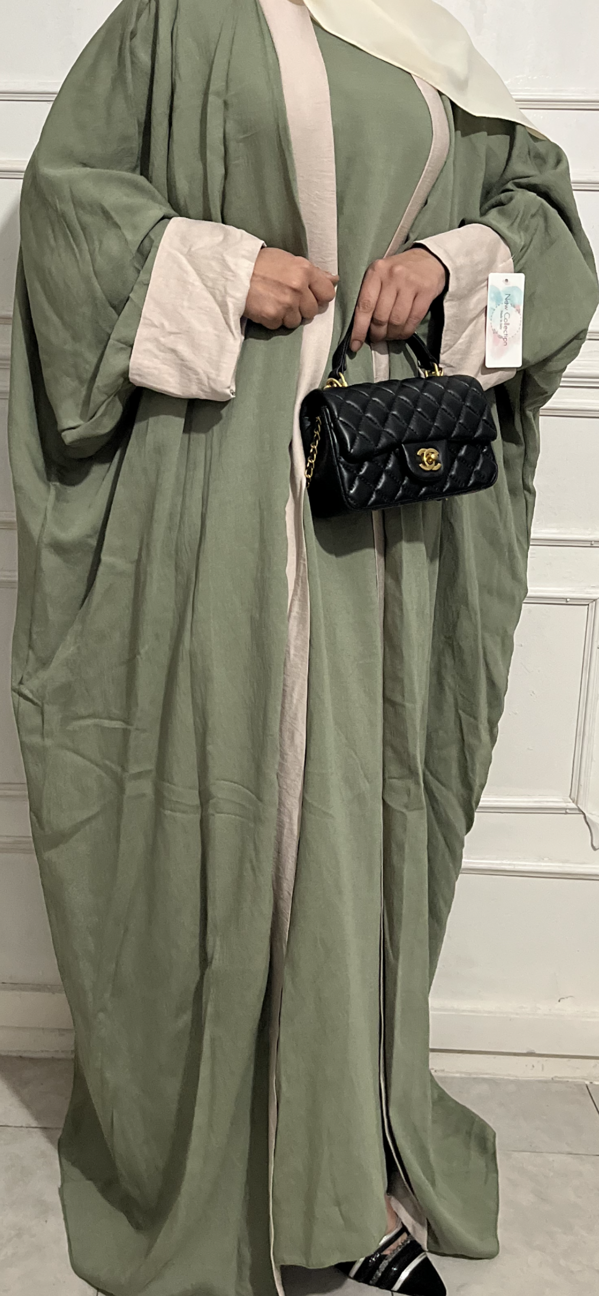 JORDANIAN PASTEL ABAYA (linen)