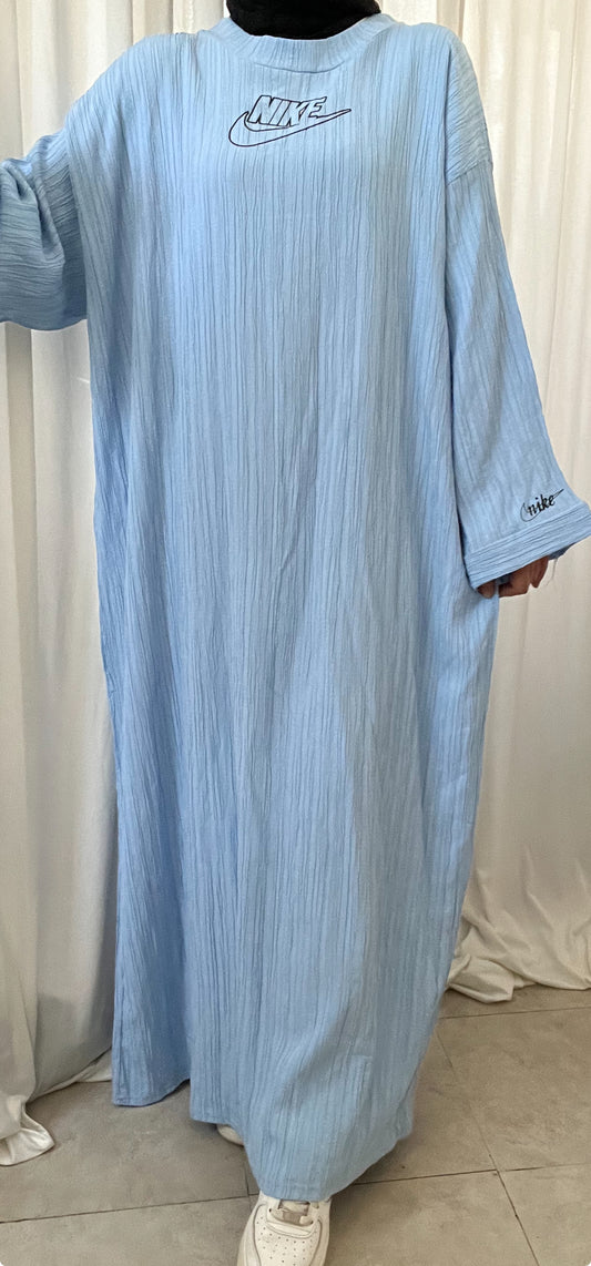 BLUE SUCCI DRESS