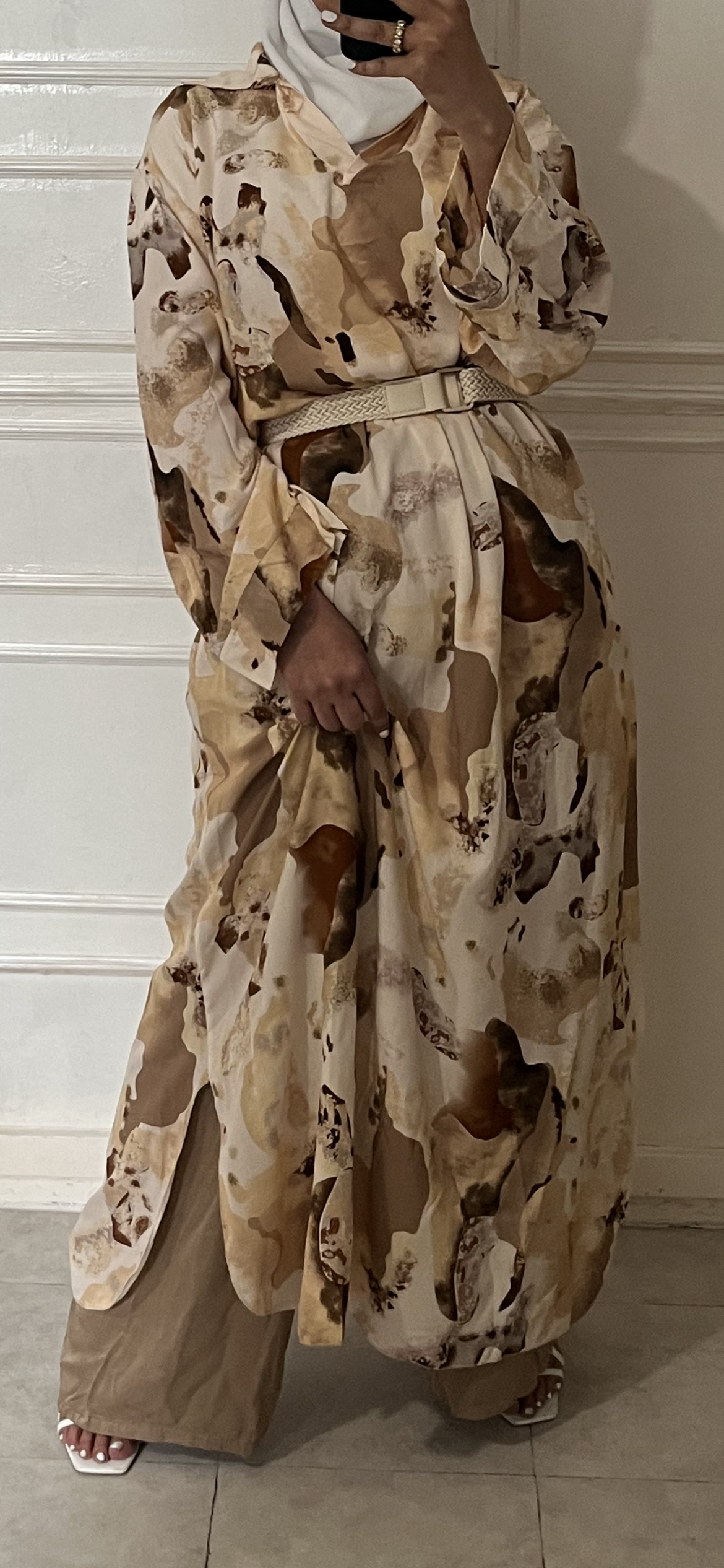 ROBE HAWAI TAUPE