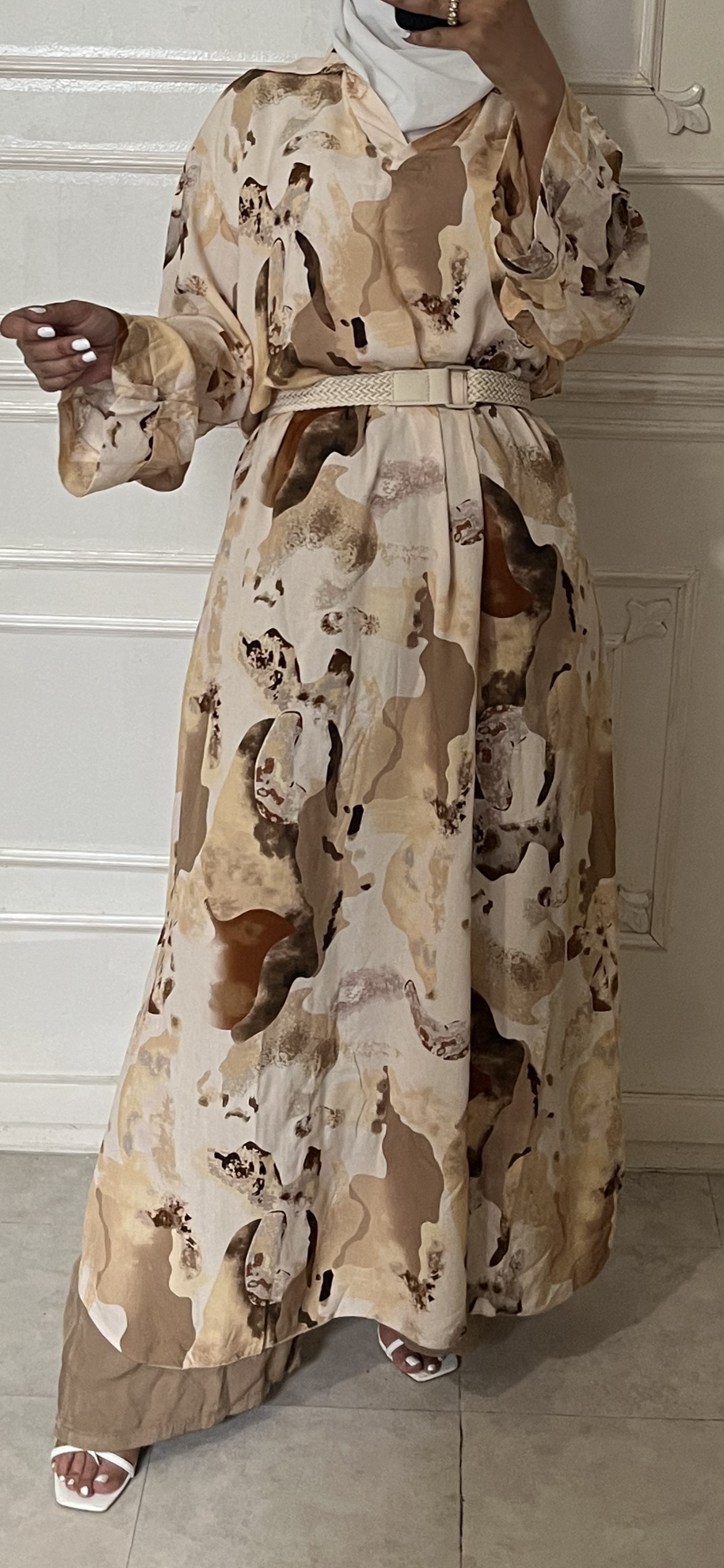 ROBE HAWAI TAUPE