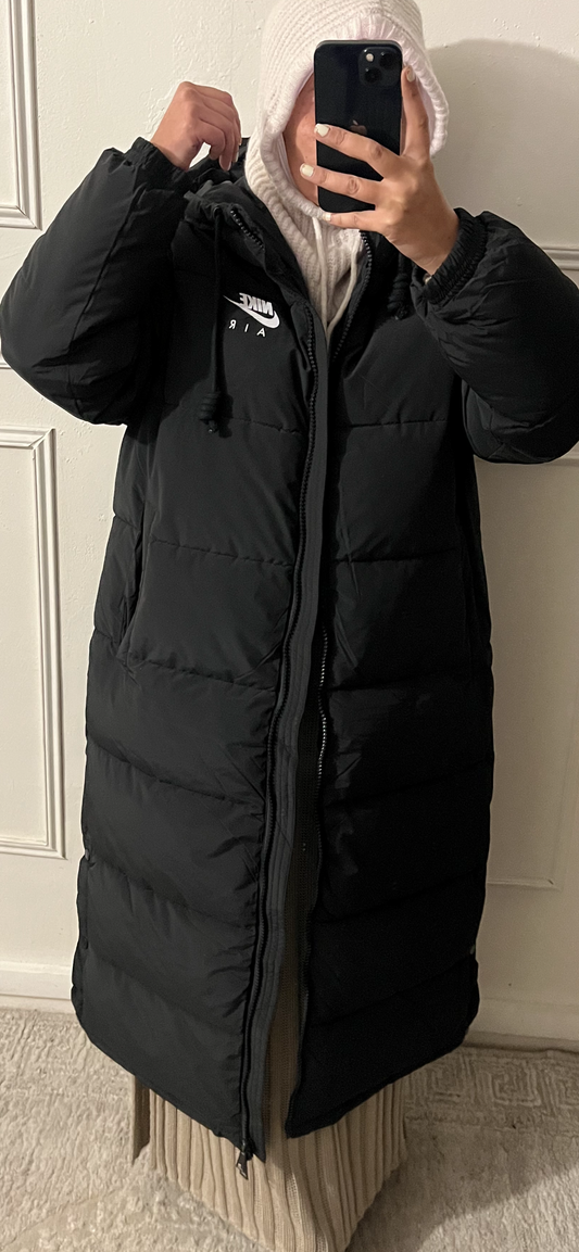 GIRL BLACK DOWN JACKET