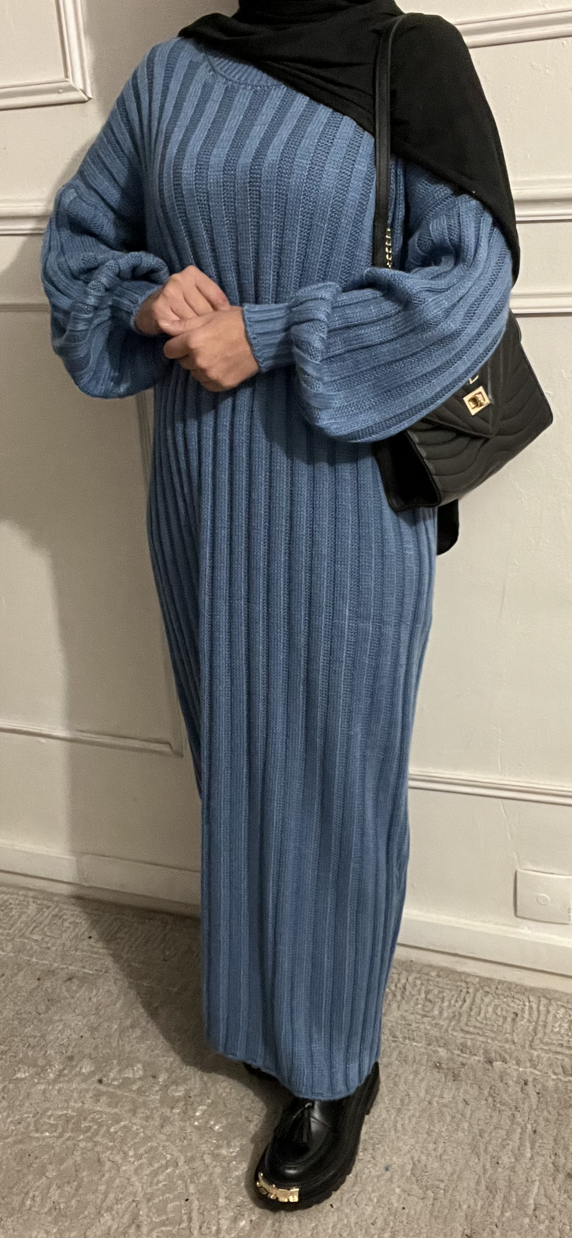 ABAYA TAMAR BLEU JEANS