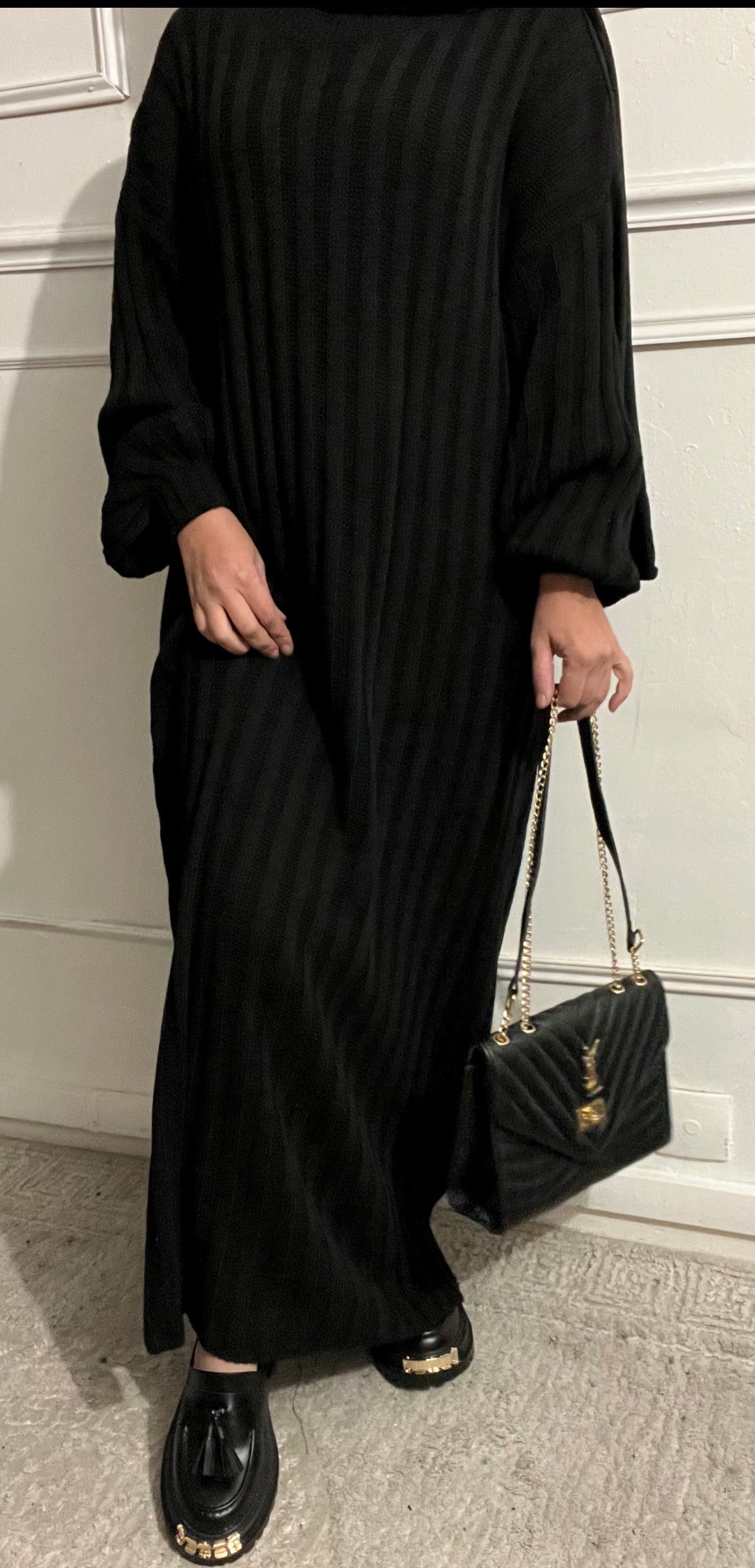 ABAYA TAMAR BLEU JEANS