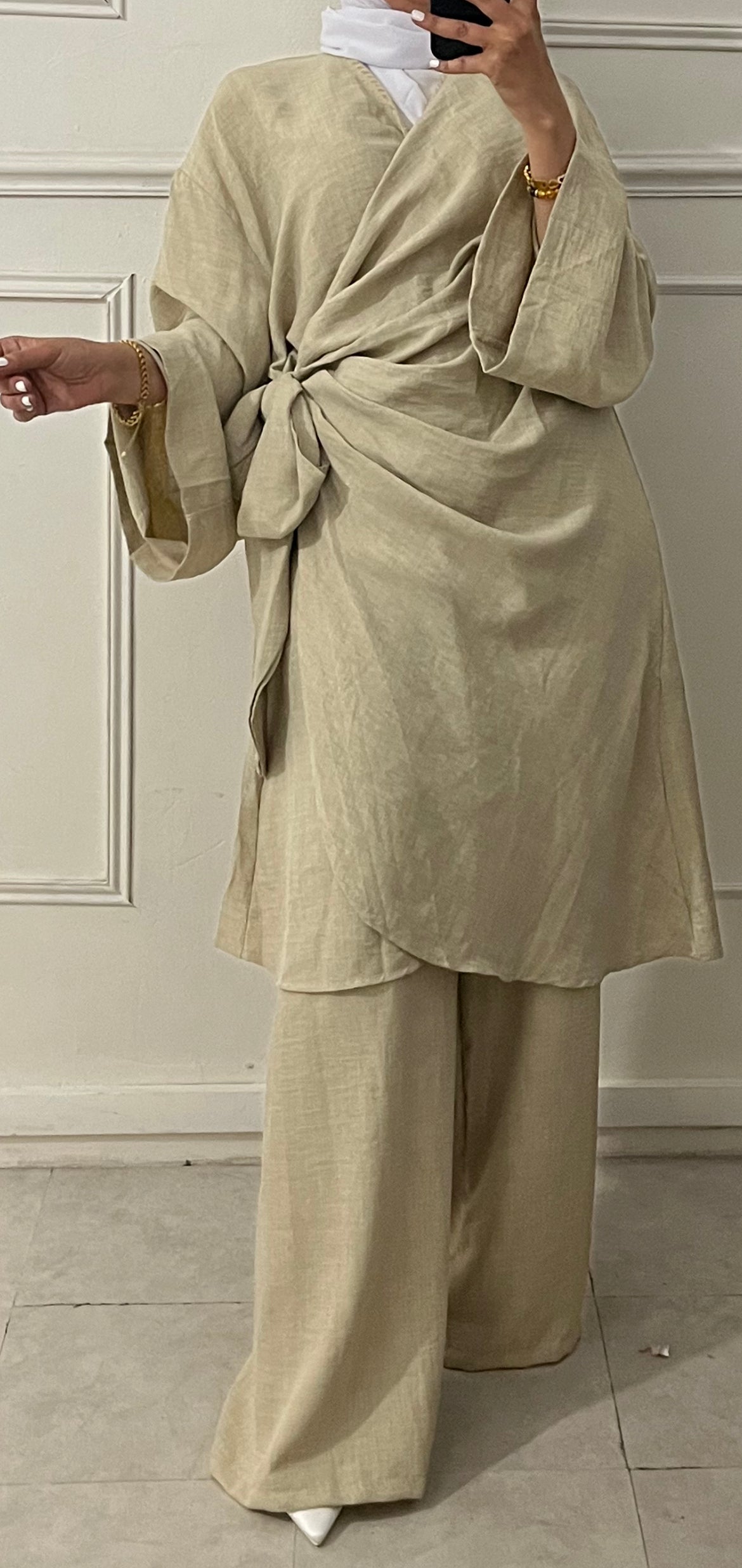 ENSEMBLE JAWAD BEIGE