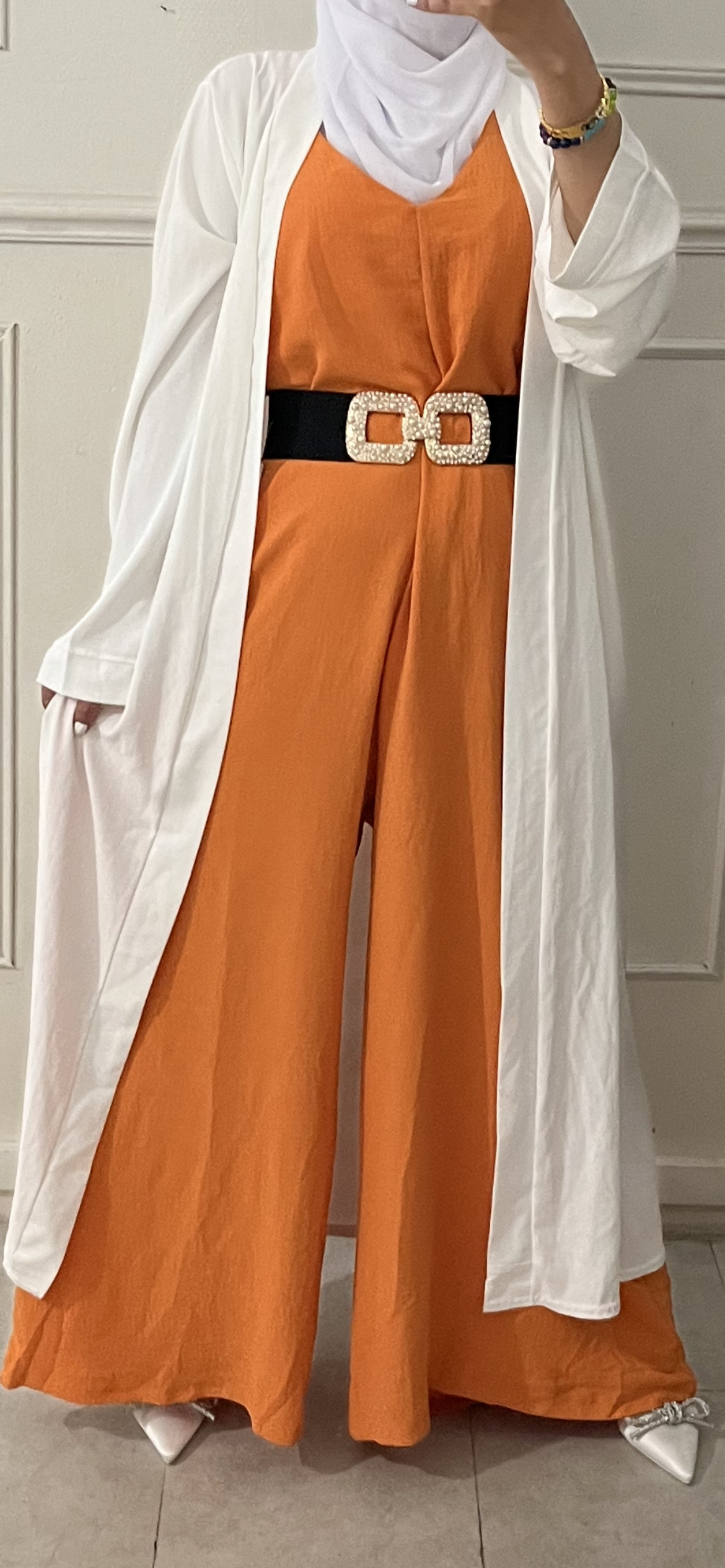 ORANGE HERNES JUMPSUIT