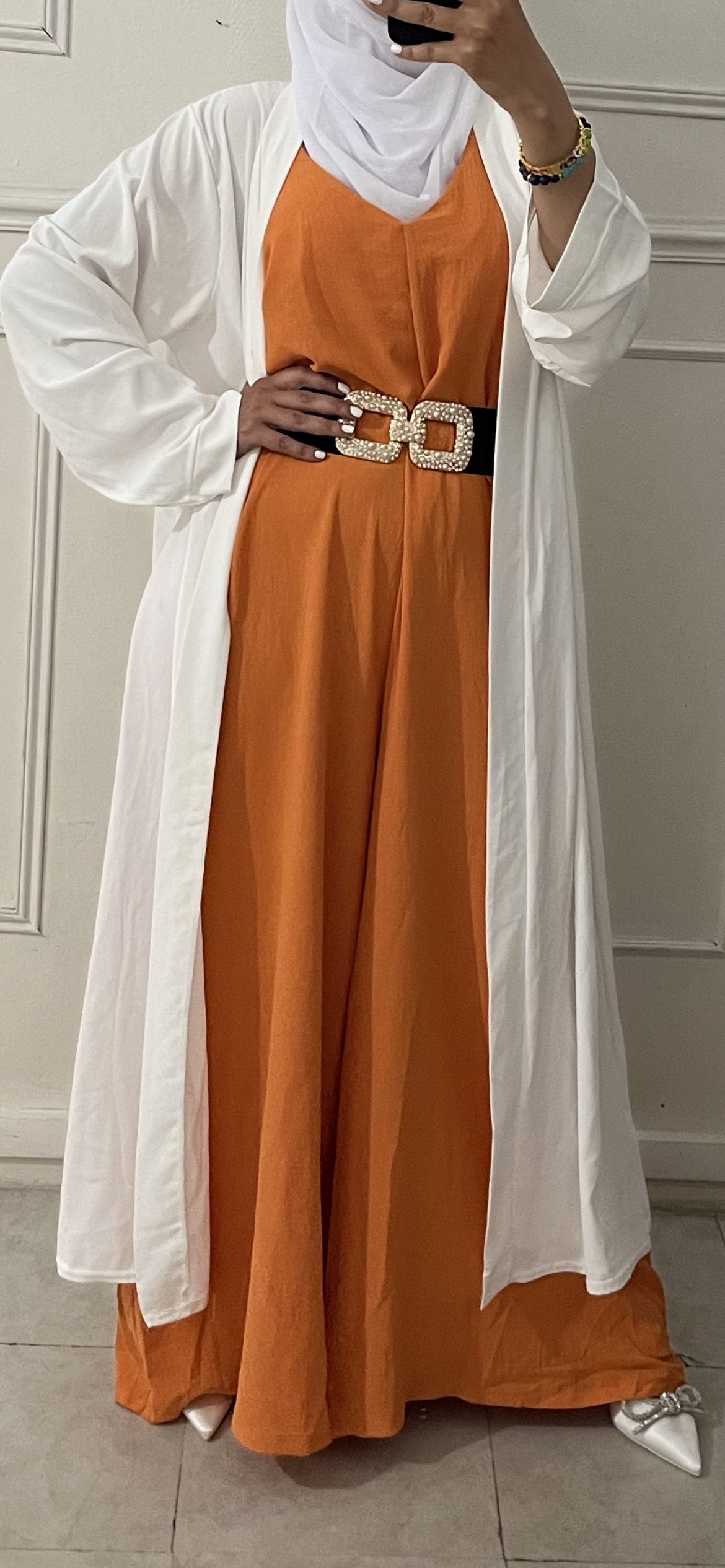 ORANGE HERNES JUMPSUIT