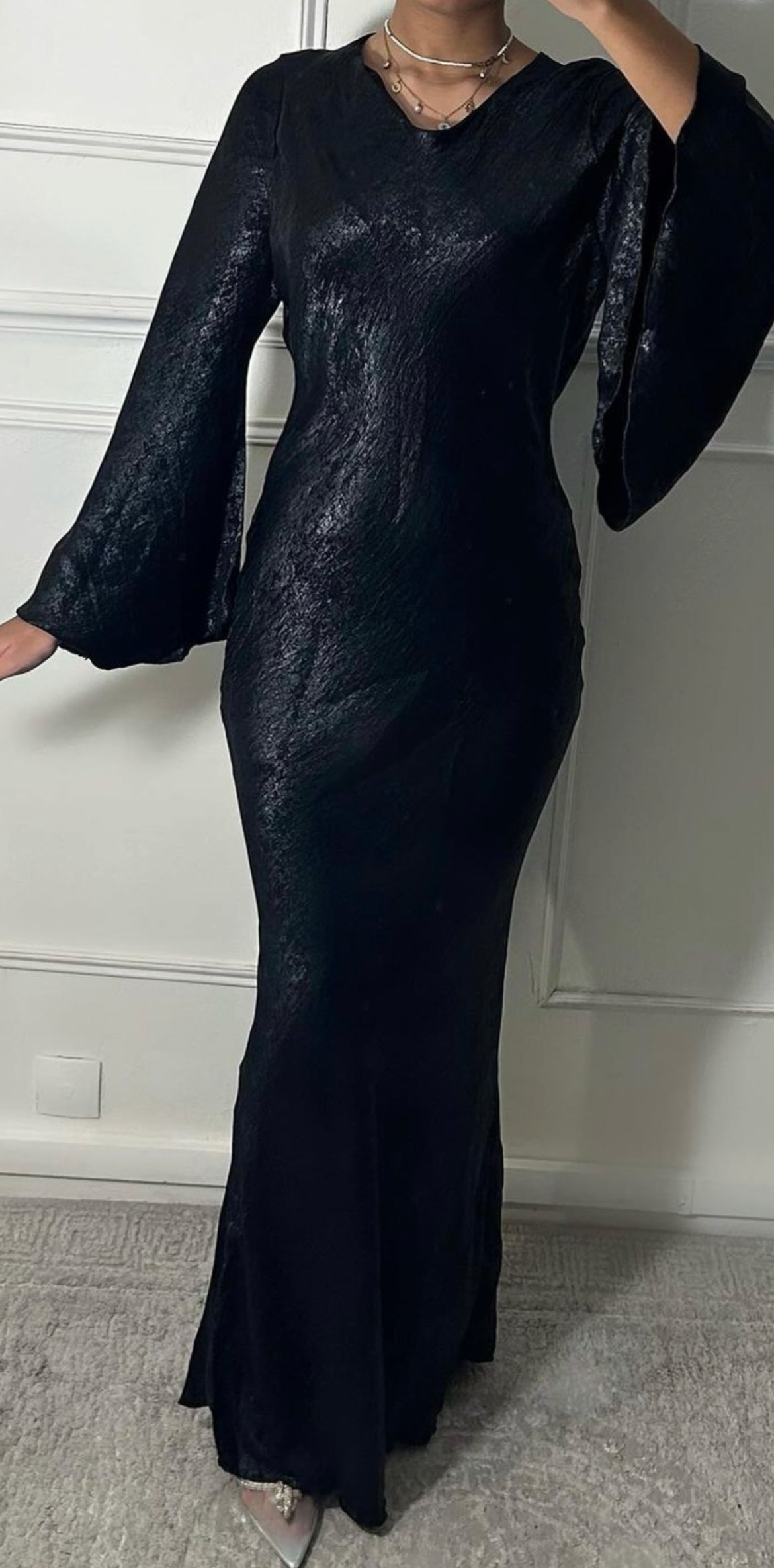 GLAM EVENING DRESS black