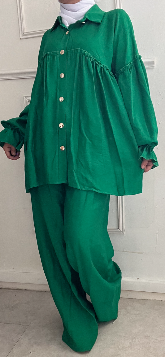 ENSEMBLE TULIPE VERT gucci