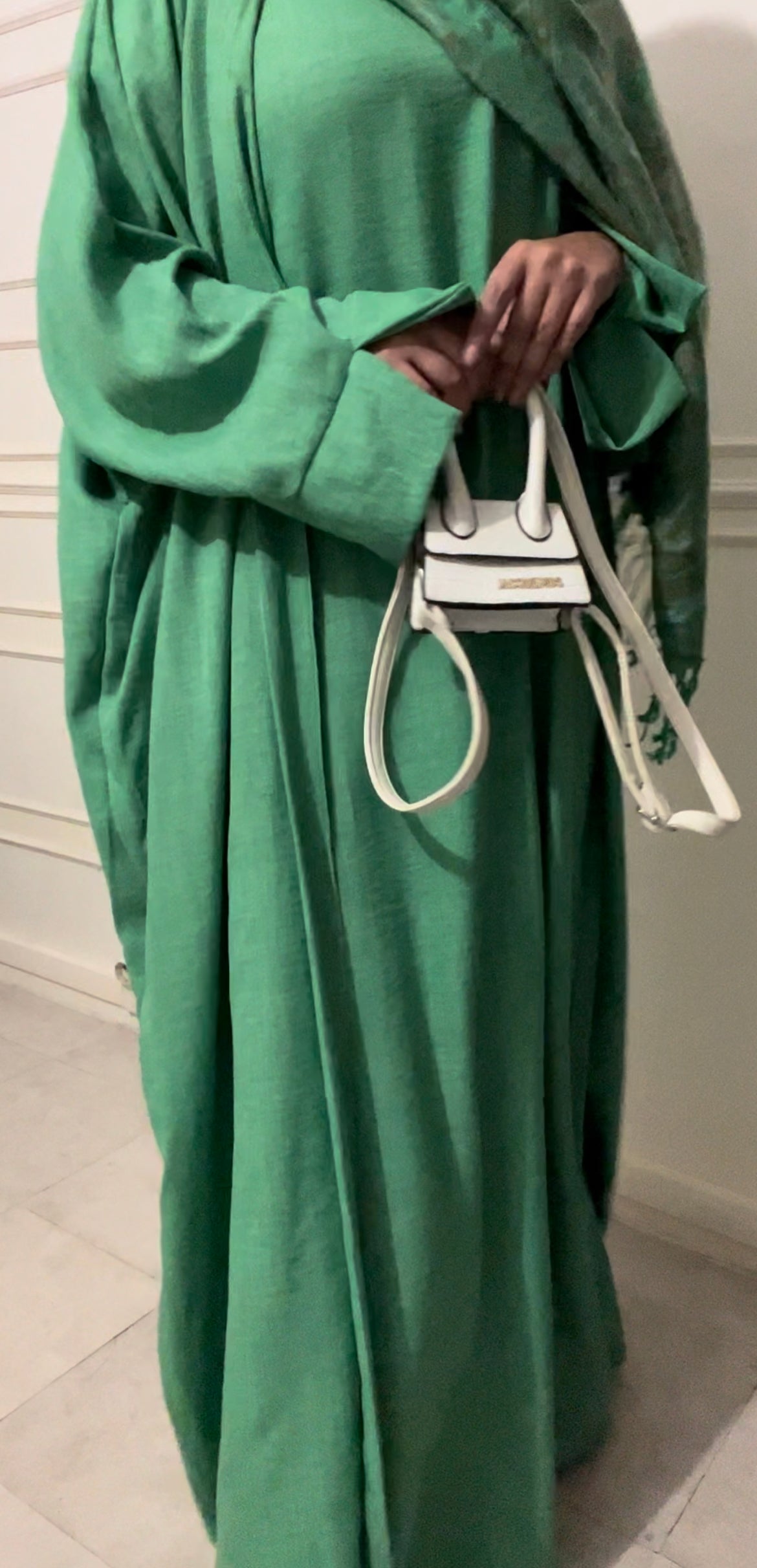 YRAN GREEN ABAYA