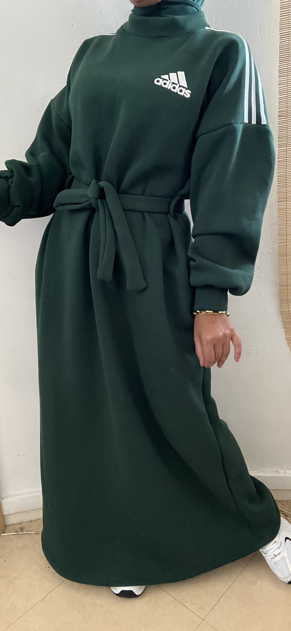 GREEN LOOKER DRESS