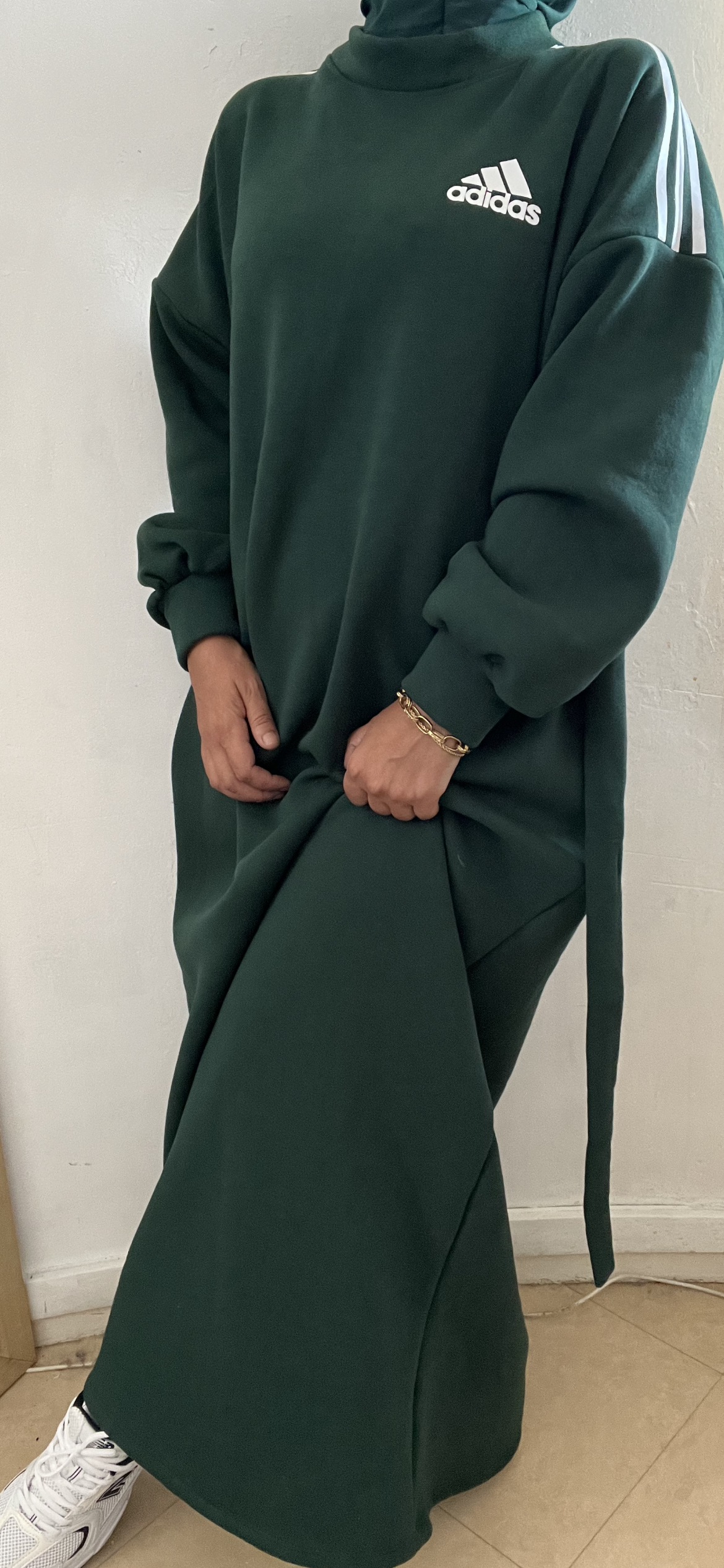 GREEN LOOKER DRESS