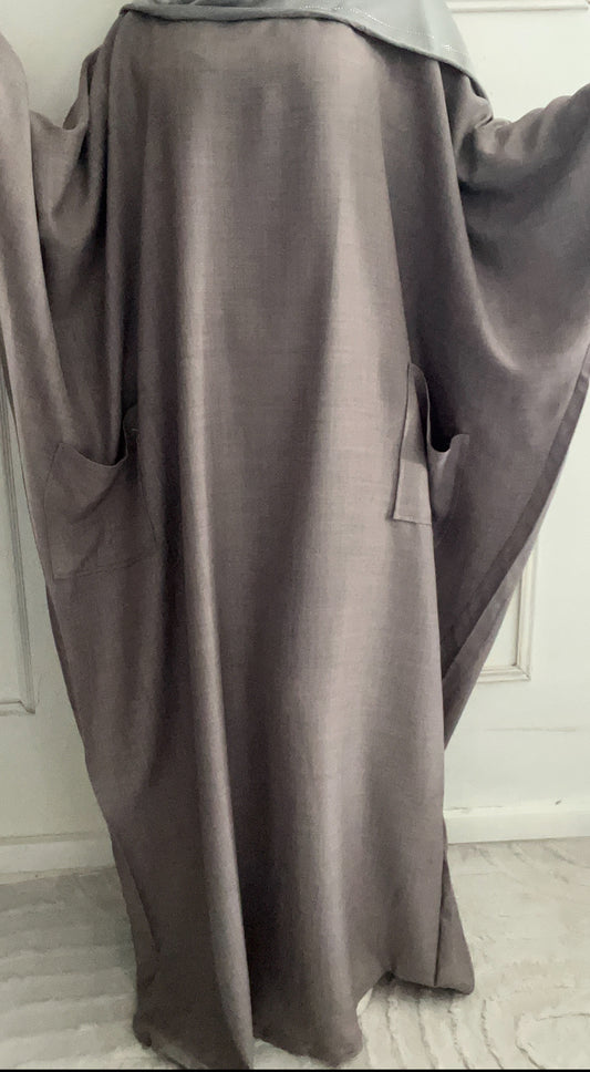 ABAYA LINEN TAUPE