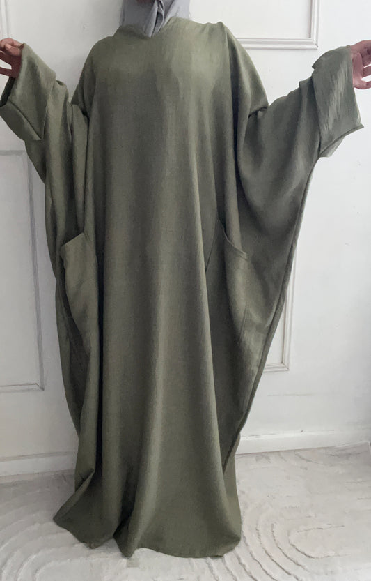 ABAYA LIN KAKI