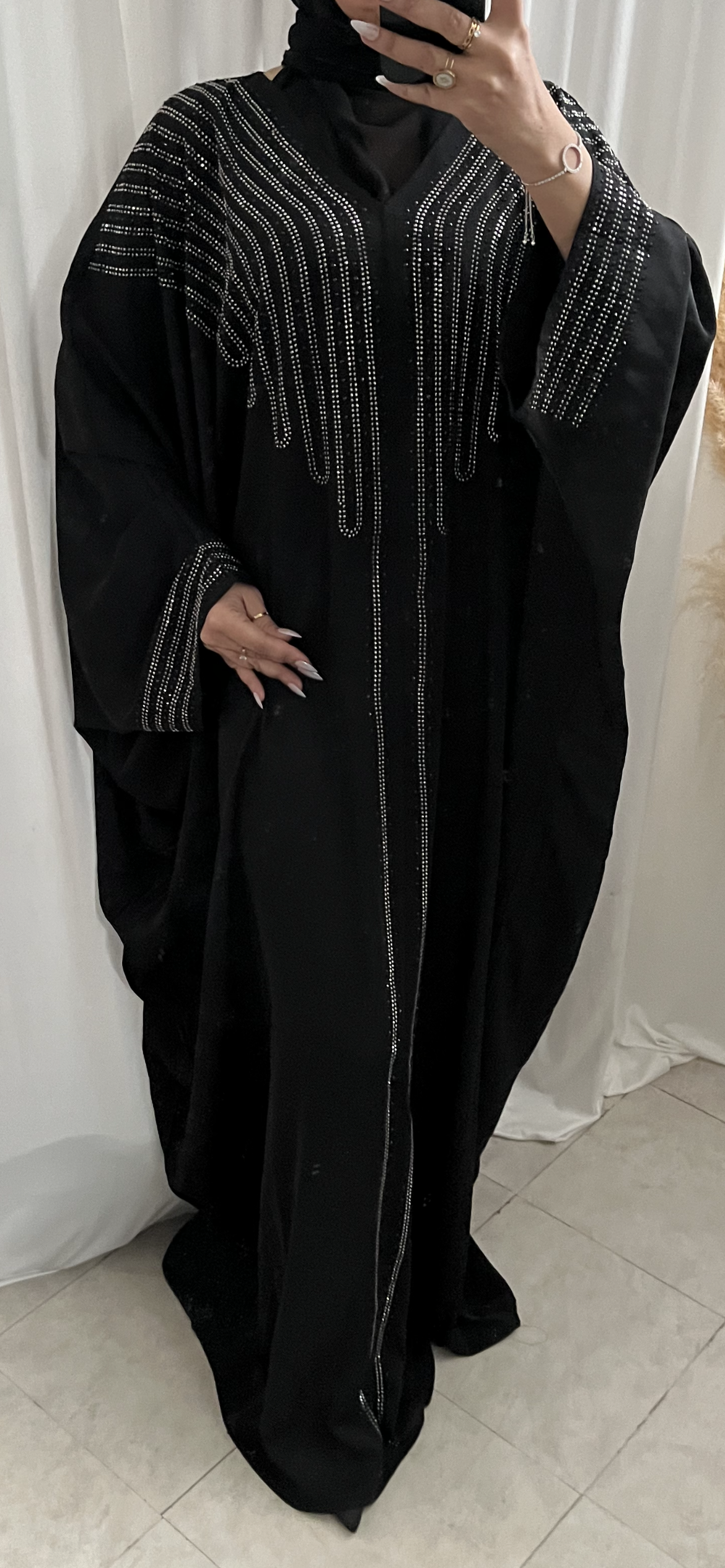 ABAYA FARACHA STRASS