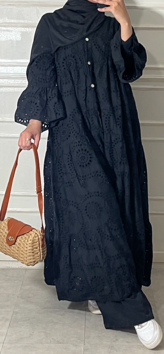 ROBE ENGLI NOIR