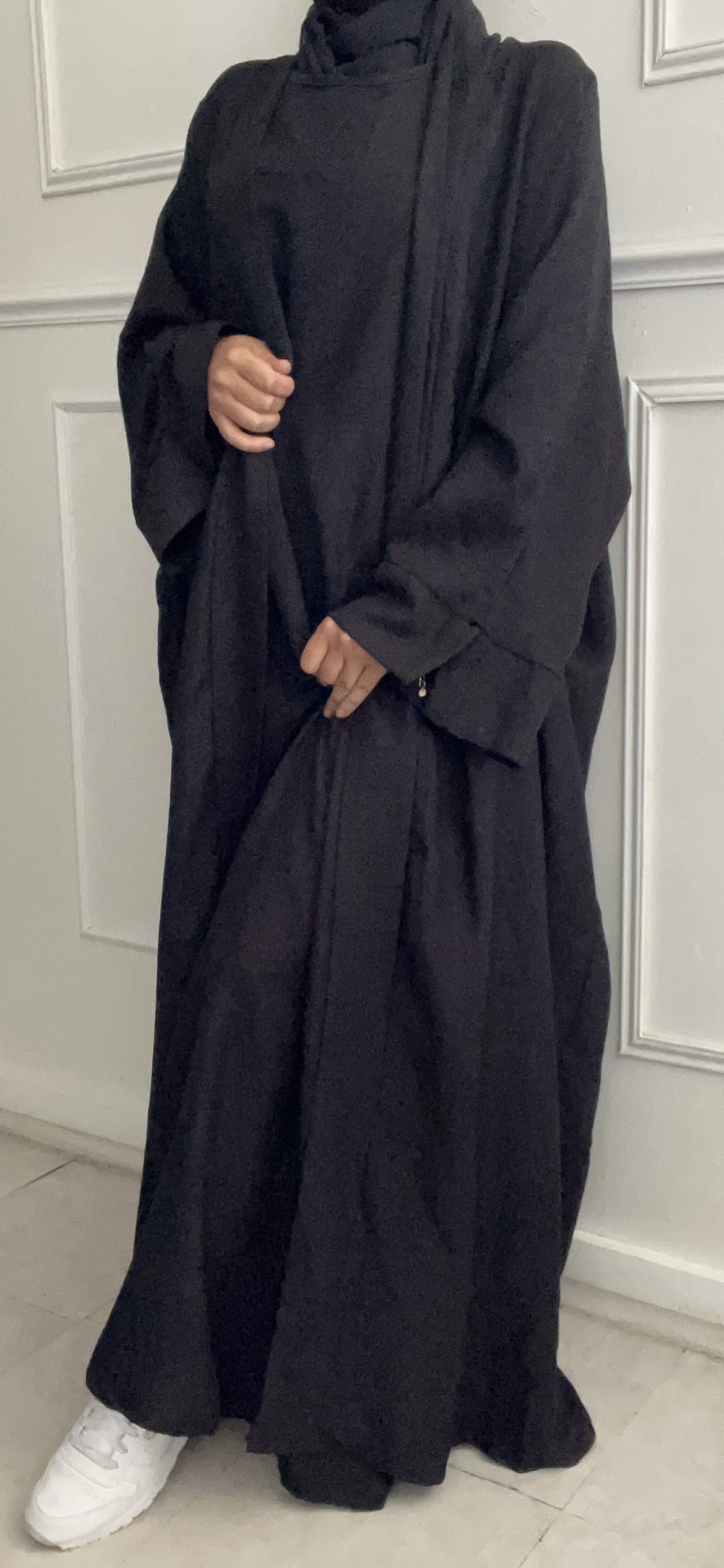 ABAYA YRAN BLACK