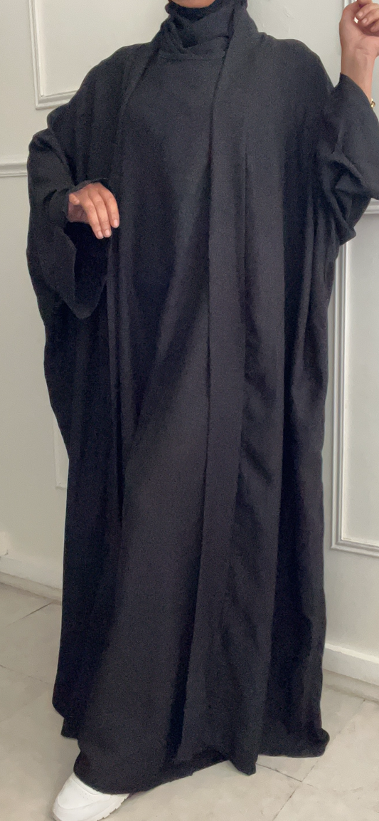 ABAYA YRAN BLACK