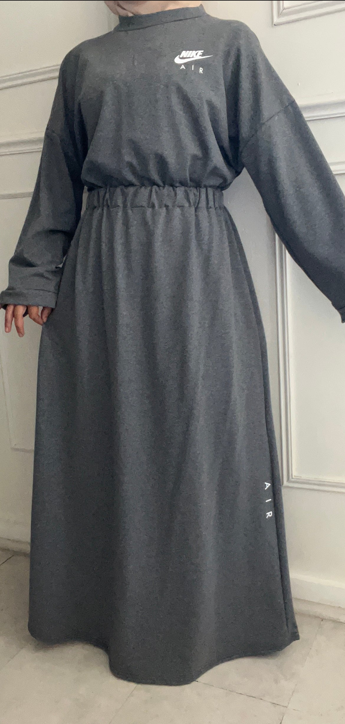 ENSEMBLE COZY GRIS FONCE