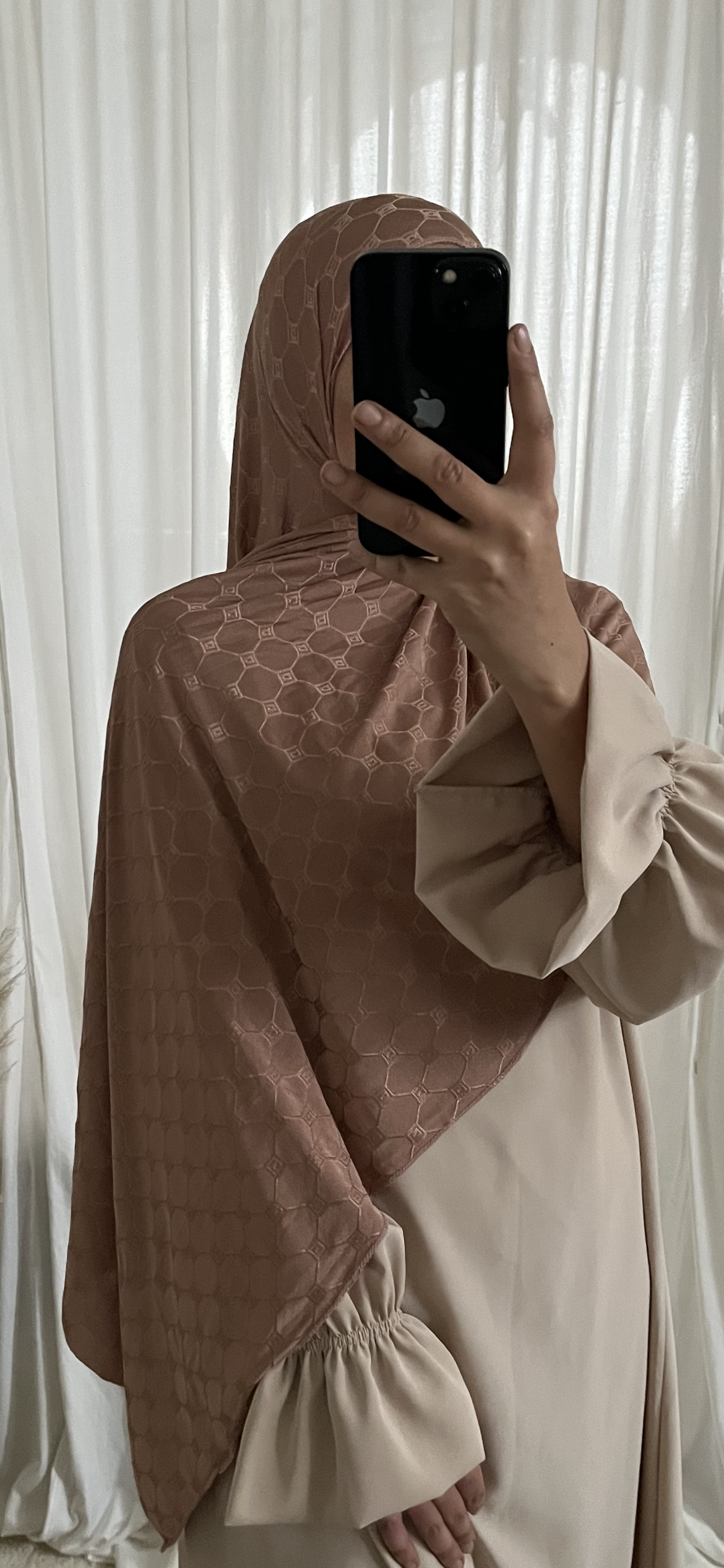 HIJAB MONOGRAM kamel