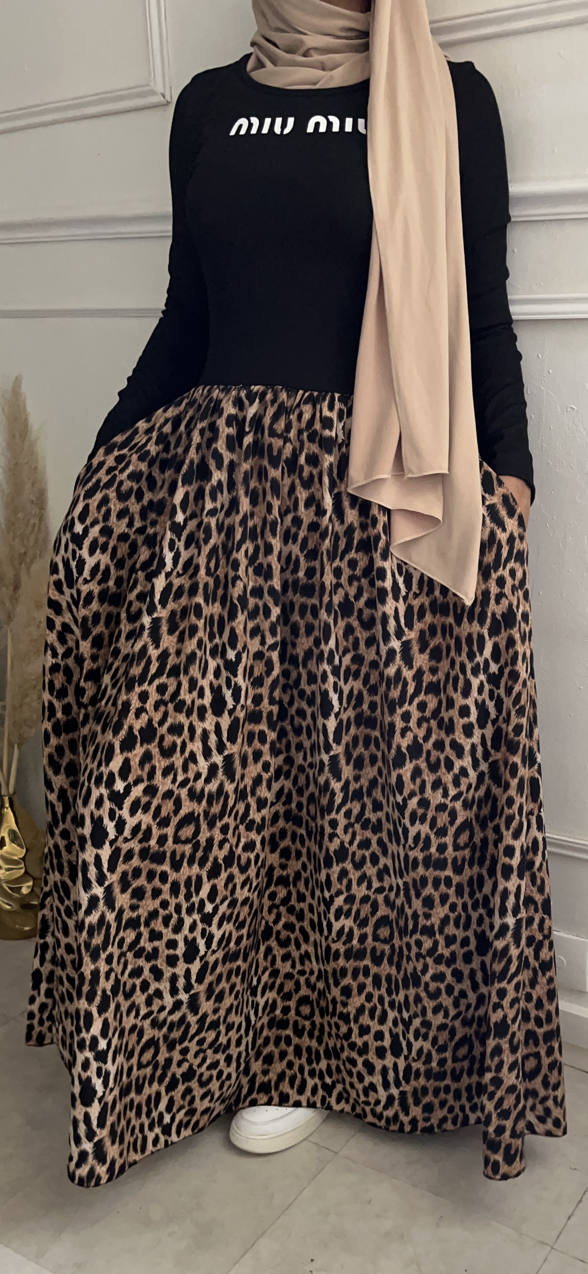 ROBE LADY LEOPARD