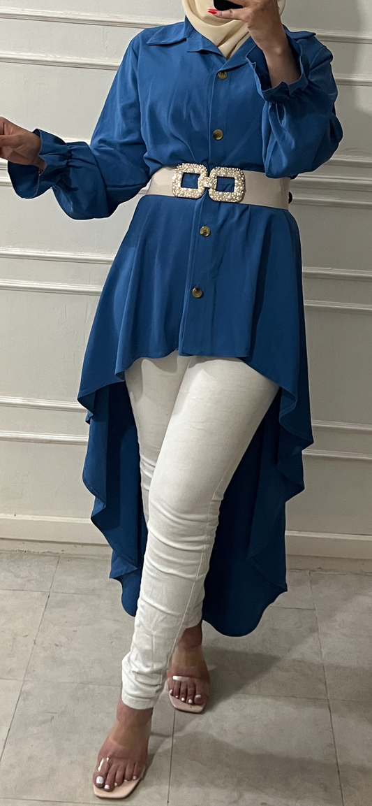 CAFTAN TUNIC blue