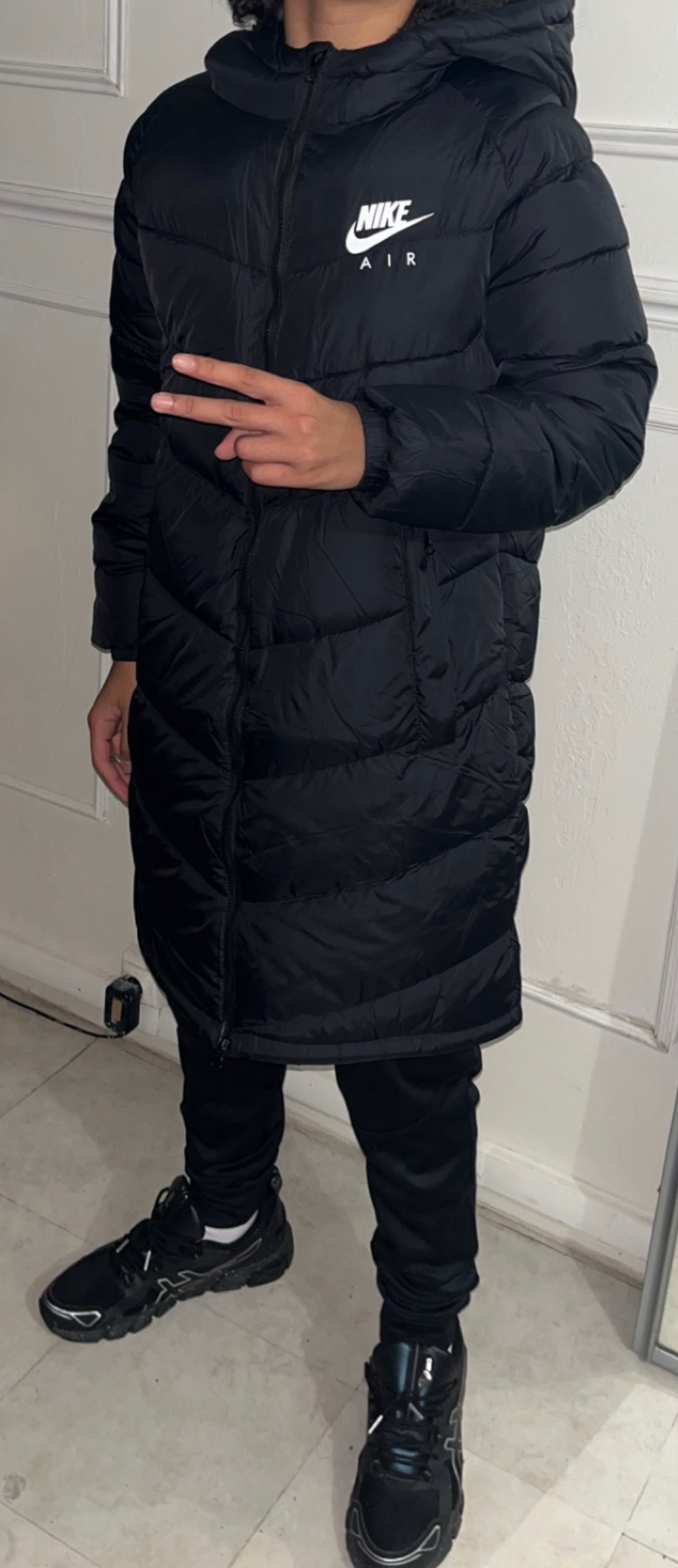 BOY BLACK DOWN JACKET