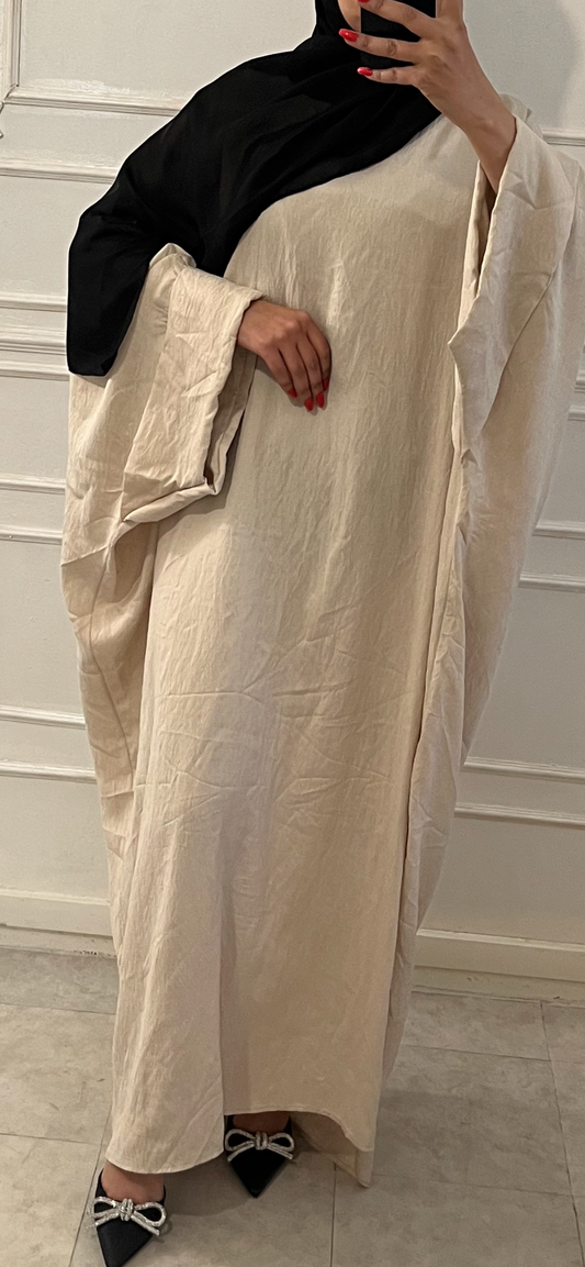 ABAYA LUN BEIGE