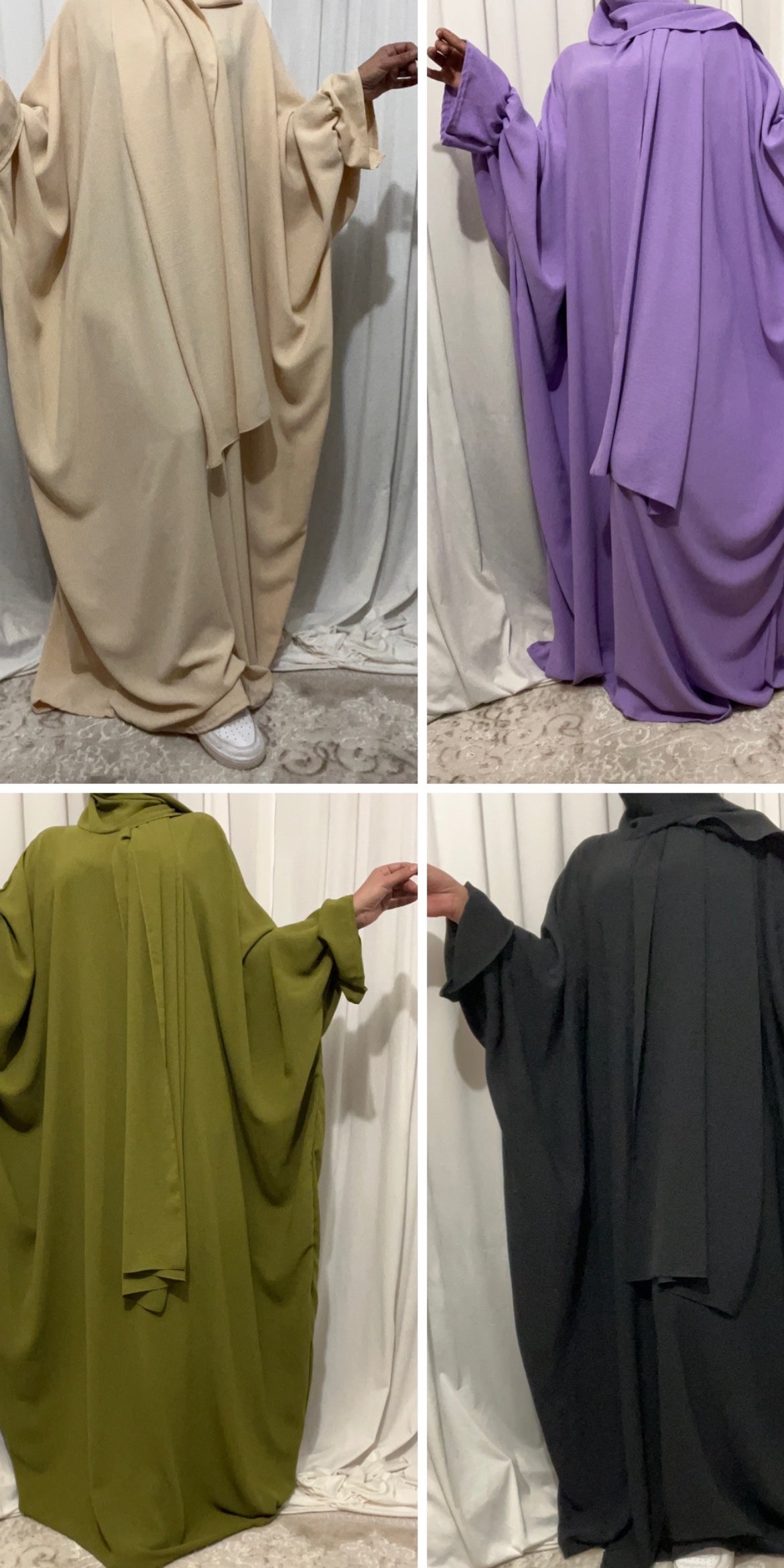 ABAYA HIJAB tulipe