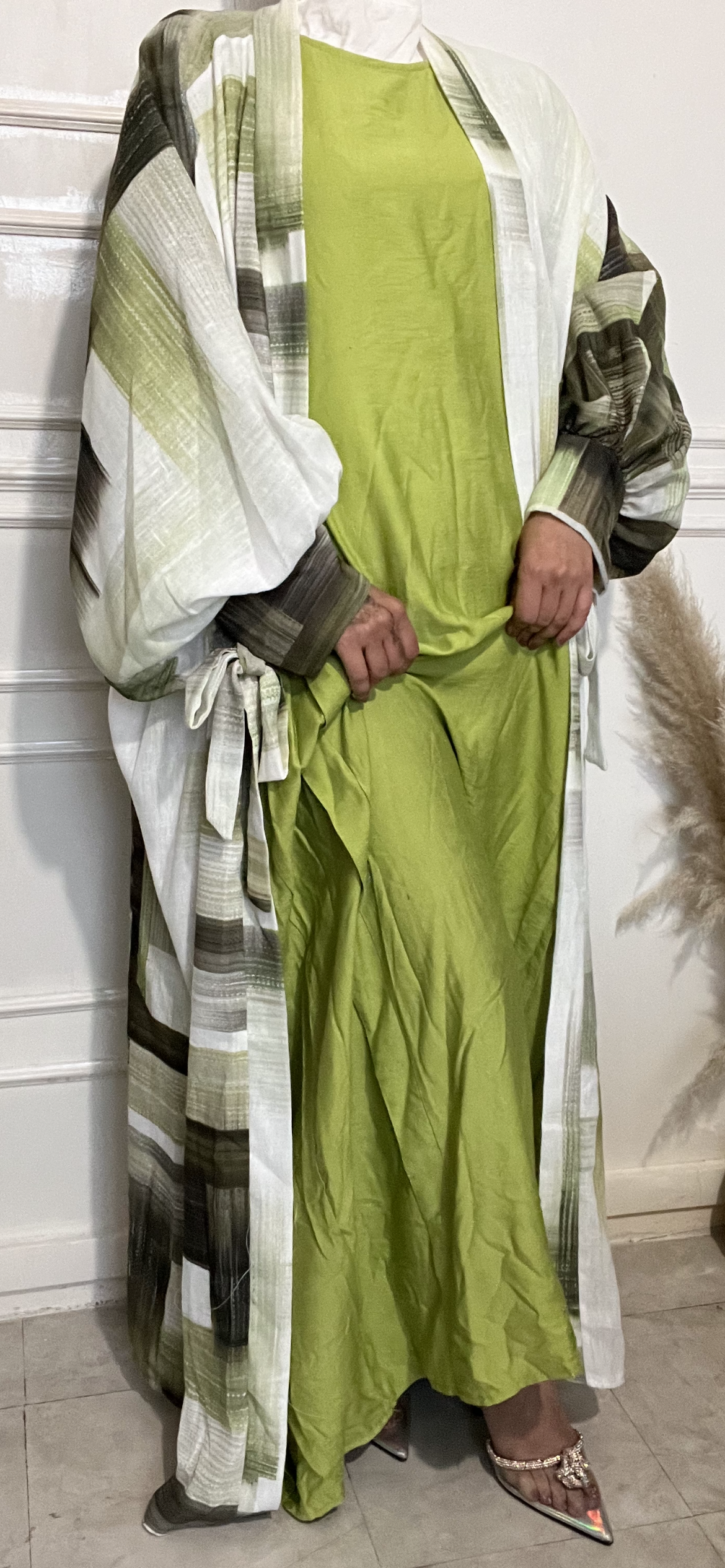 ABAYA KHALIJ GREEN