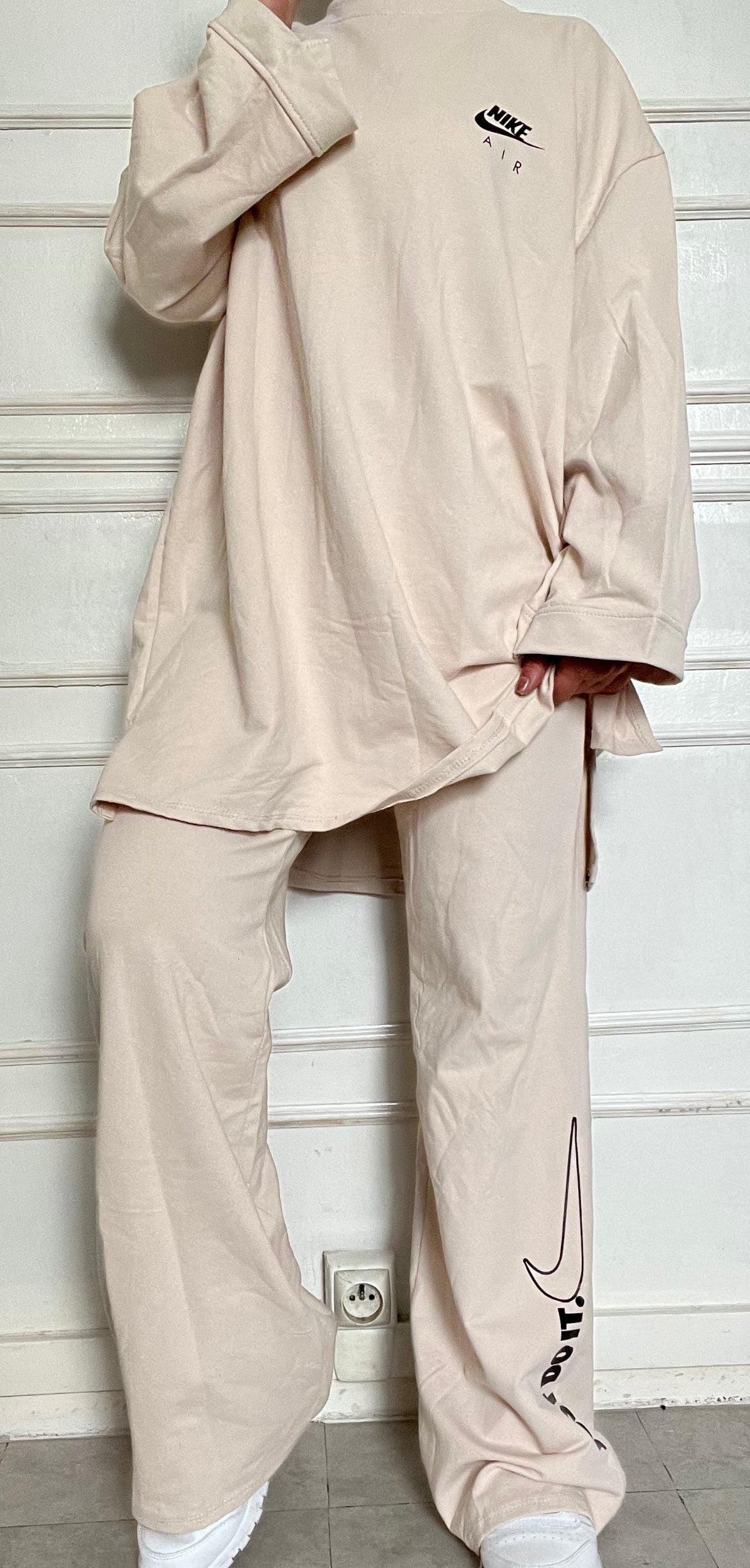 ENSEMBLE OVERSIZED BEIGE