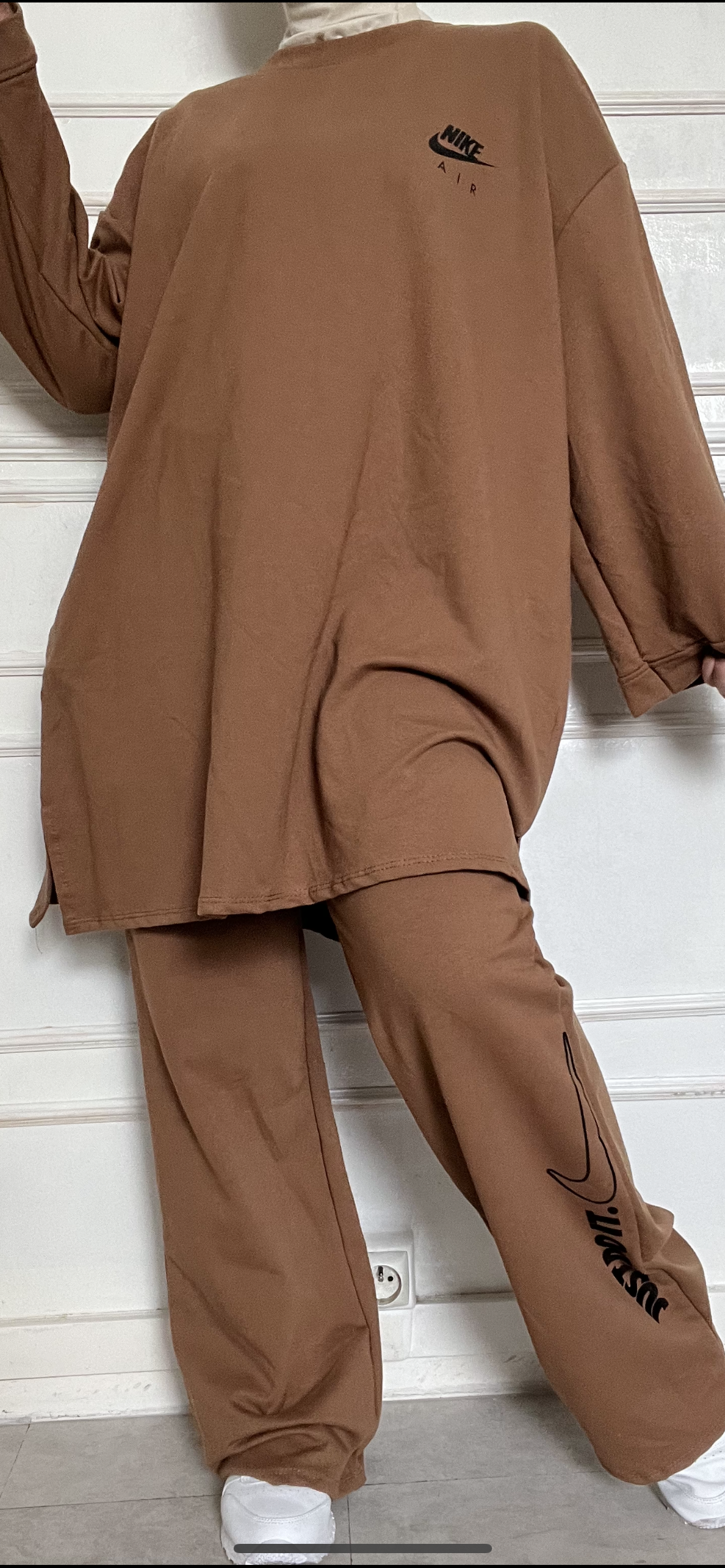 ENSEMBLE OVERSIZED choco