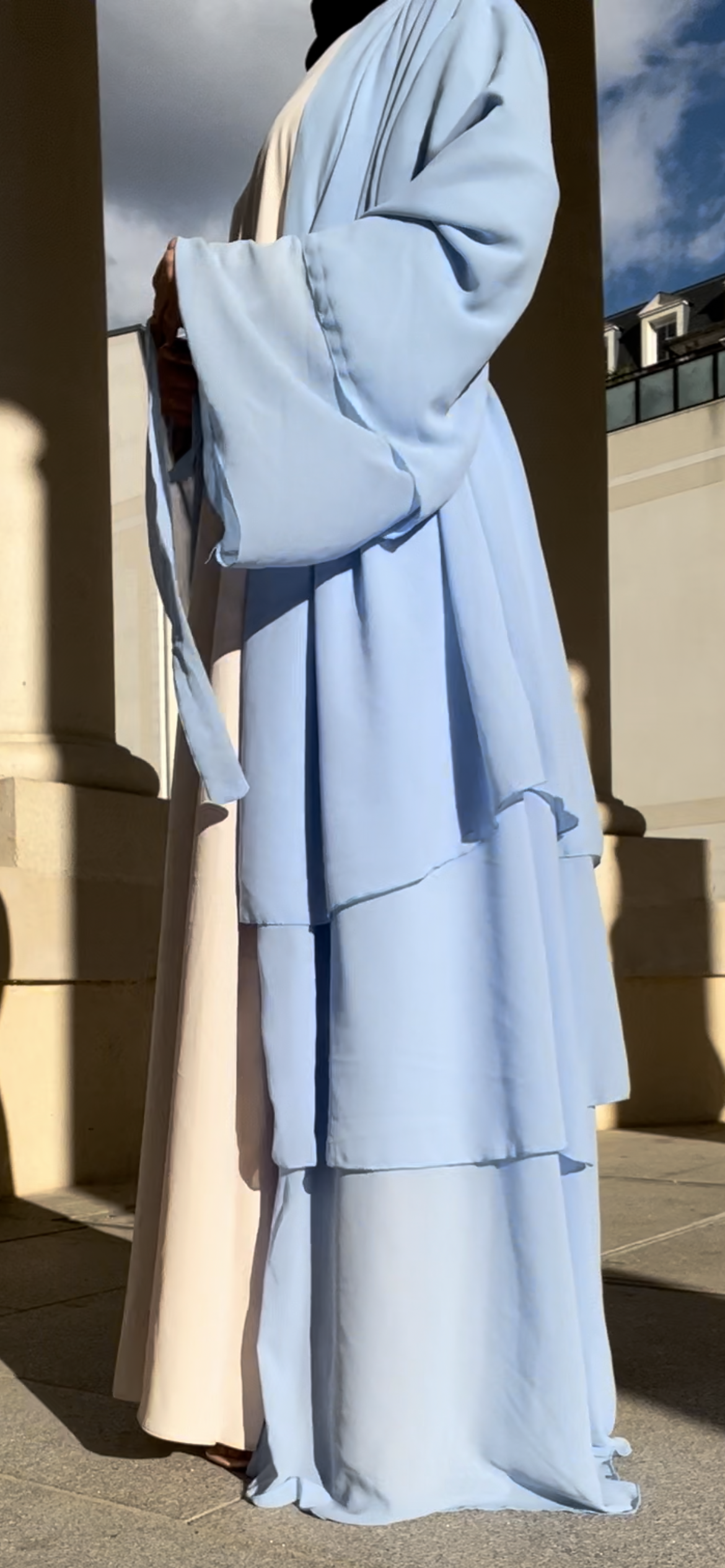 ABAYA KIMONO NEYLA BLUE