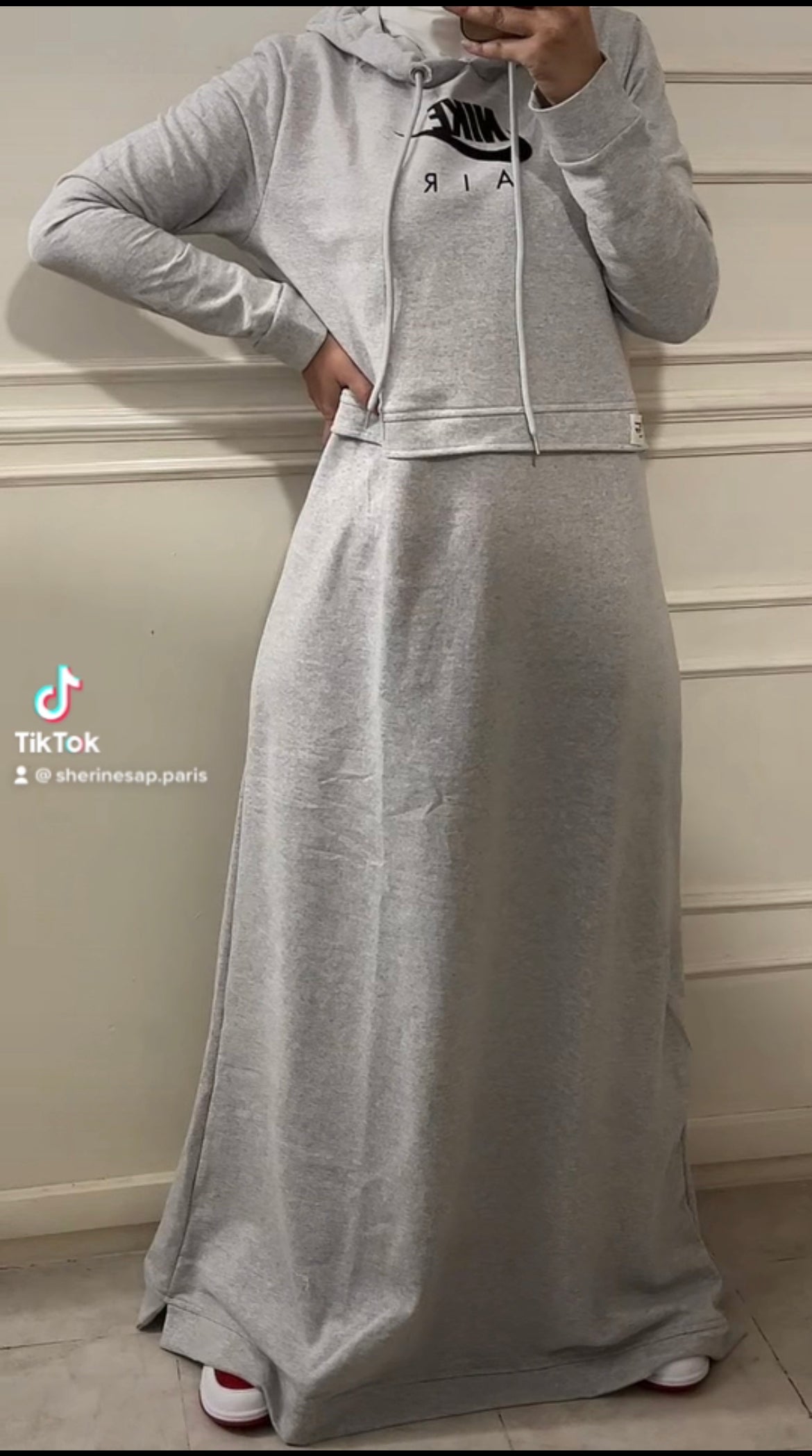 ROBE SPORT GRIS