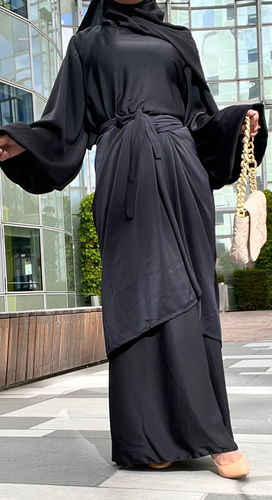 ABAYA DROOP BLACK