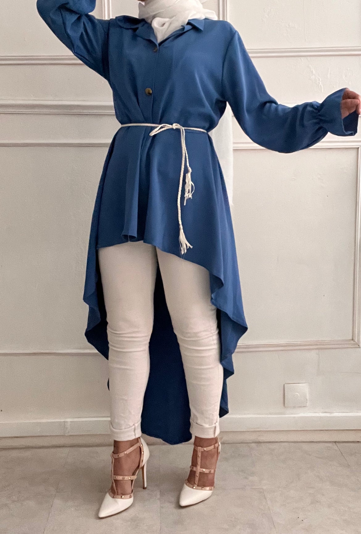 CAFTAN TUNIC blue