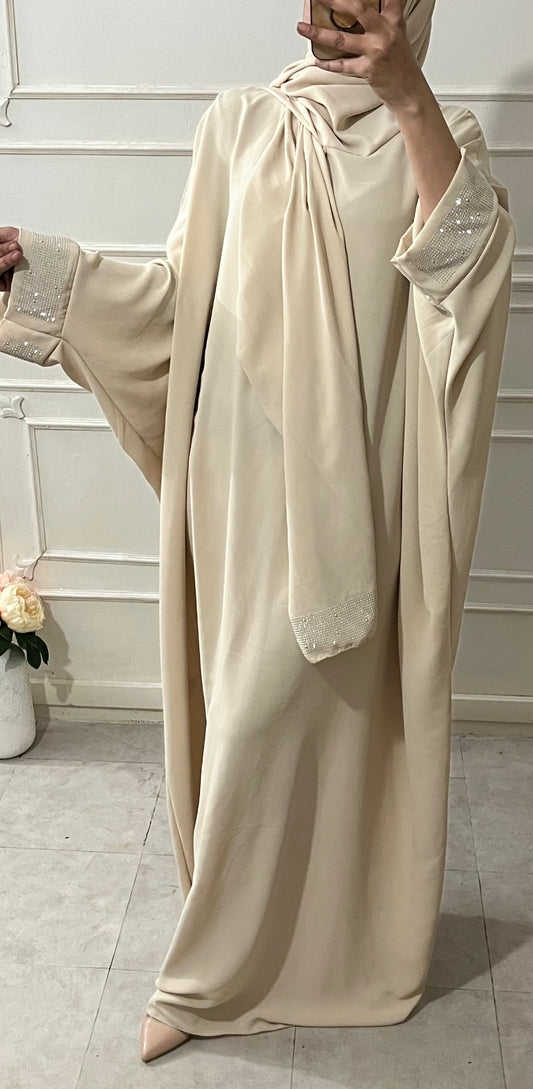 ABAYA SYRA BEIGE