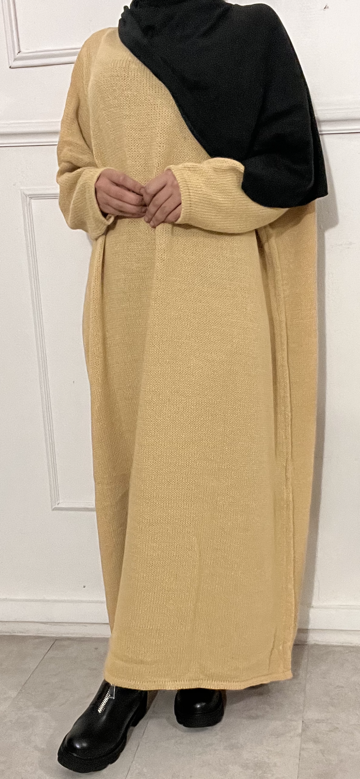 ABAYA PULL SOFY CREME