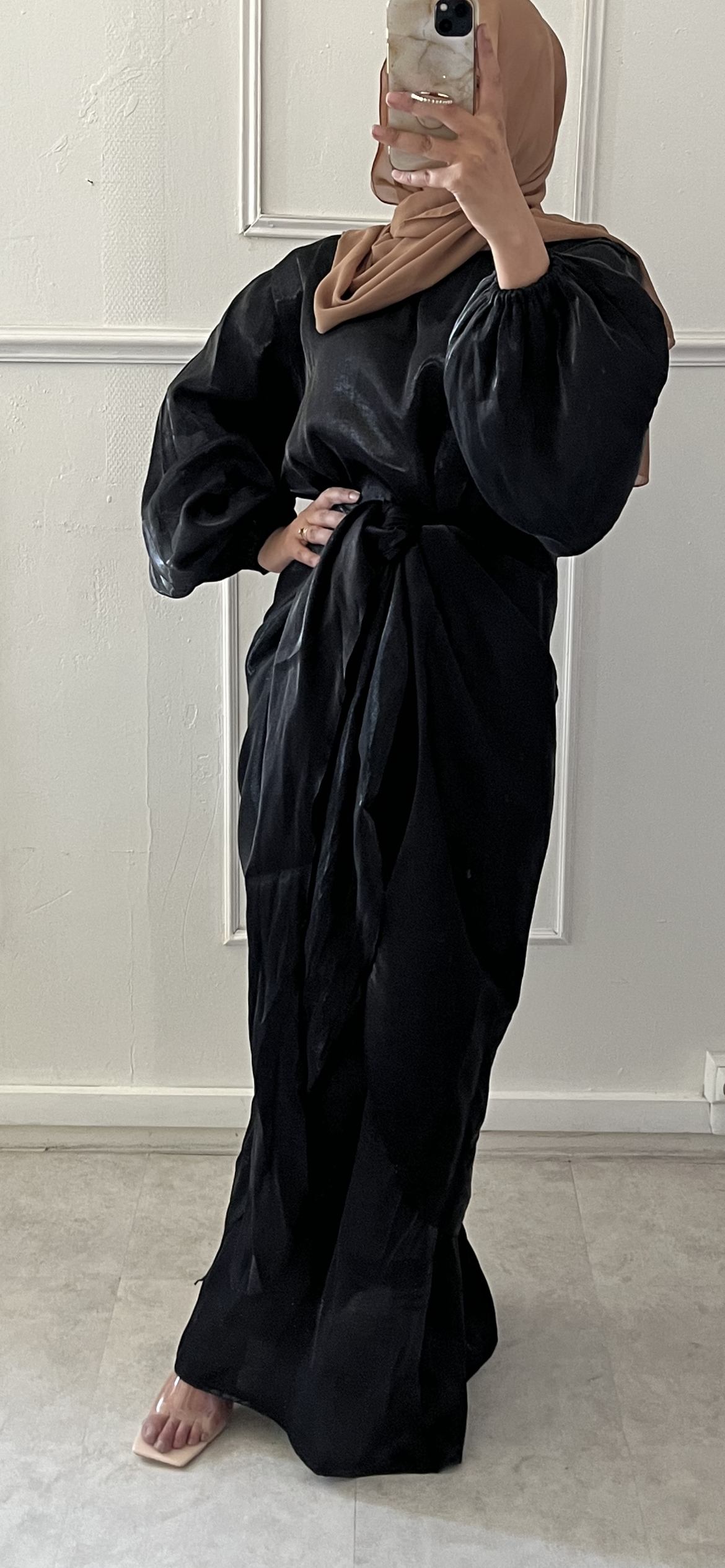 abaya drappée KOMY