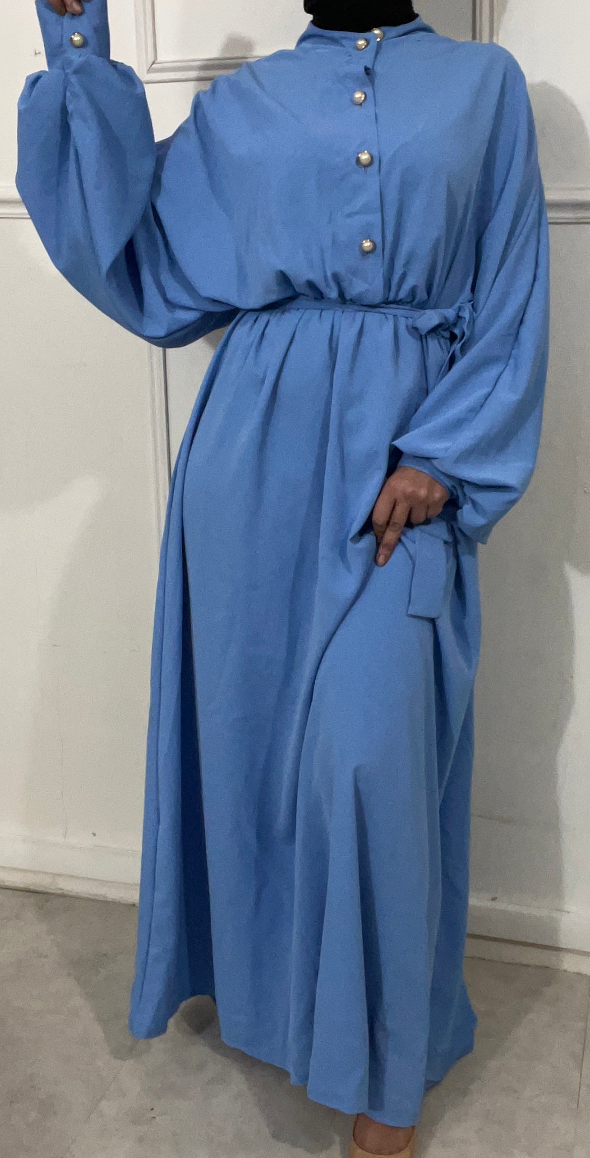 ROBE DAYLY (noir bleu Kamel)