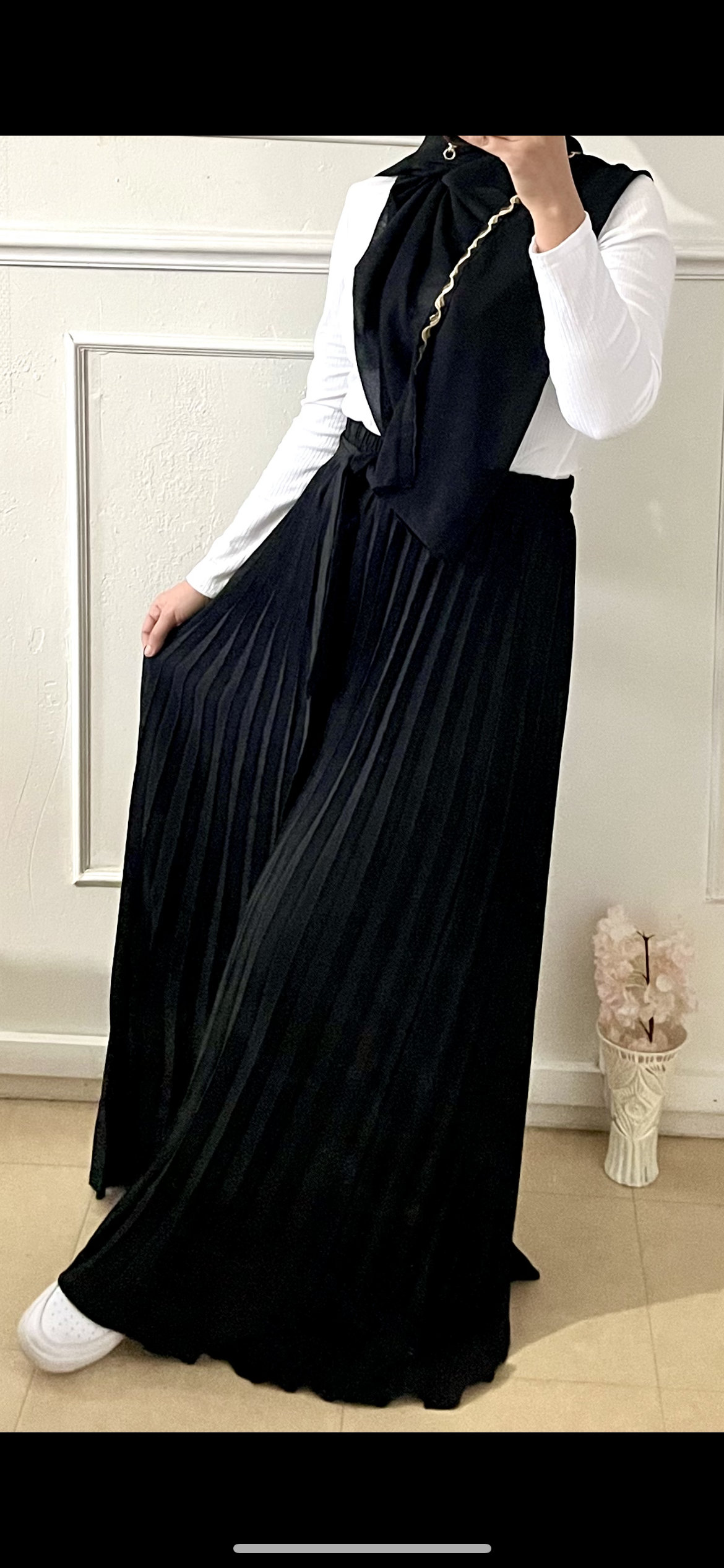 TURK pleated skirt