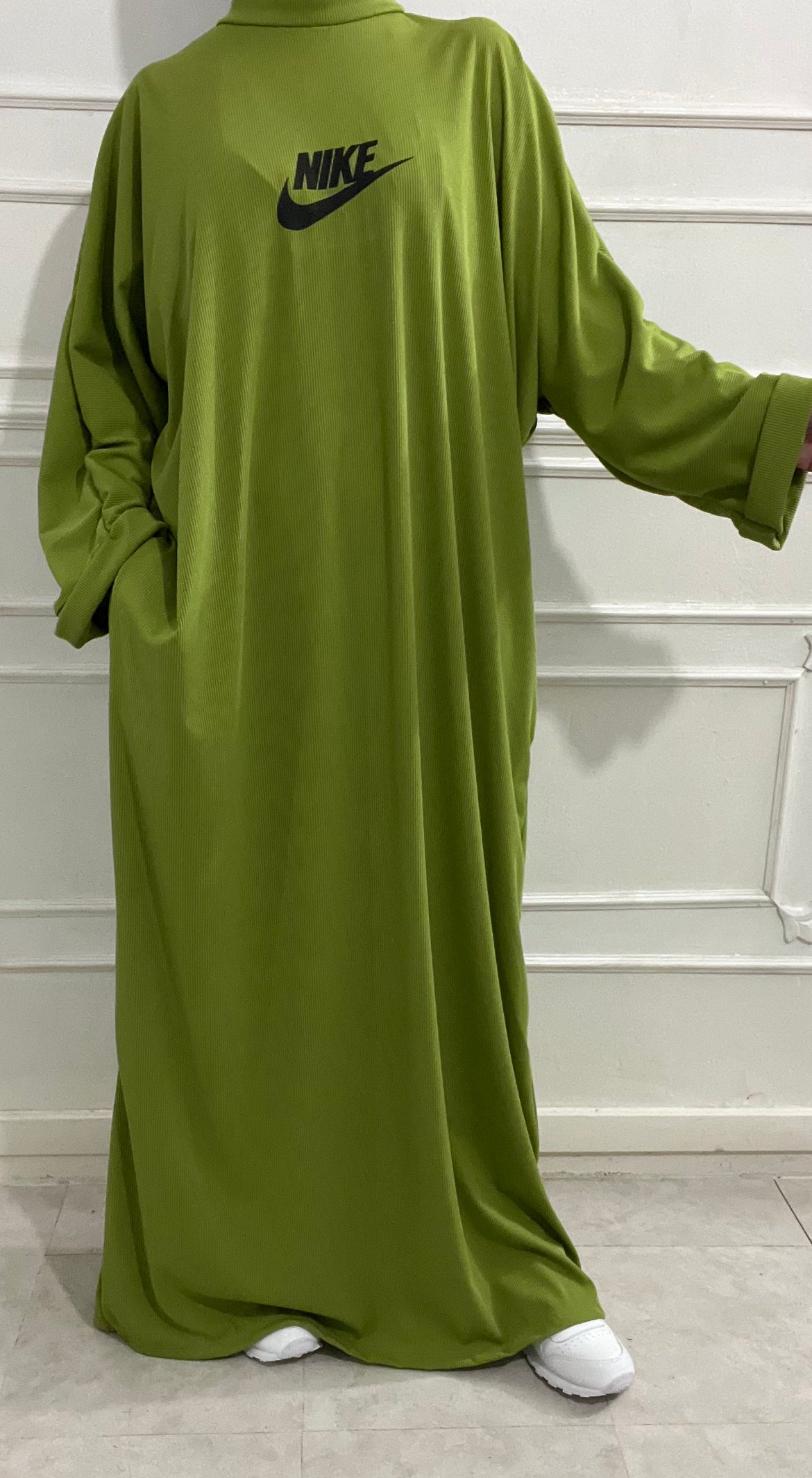 LOUA OLIVE DRESS