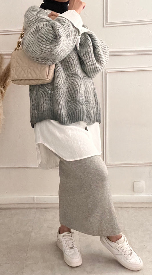 KNITTED SKIRT