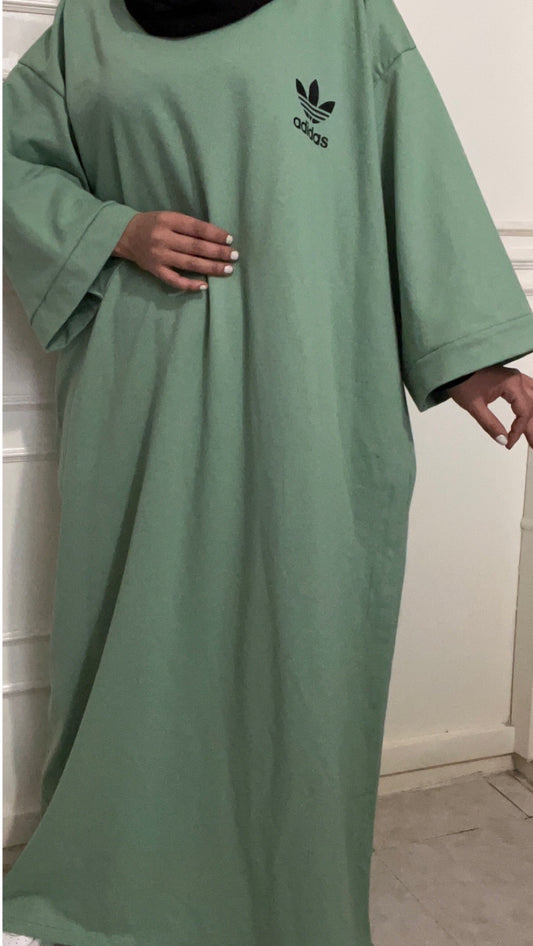 ROBE FLO VERT