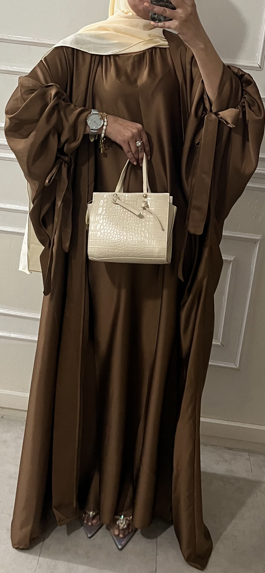 ABAYA MUSCARY CHOCOLAT